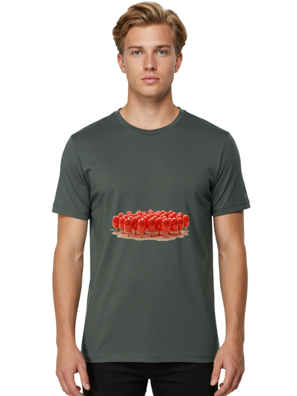 Tomatoes-On-Toothpicks Men'S Graphic Tee, 100% Cotton, Comfortable Casual Summer Wear, Machine Washable, Vintage Camera, Old Camera, Antique Camera, Black Camera, Classic Photography, Photography Equipment, Nostalgic Device, Film Camera, Ban809