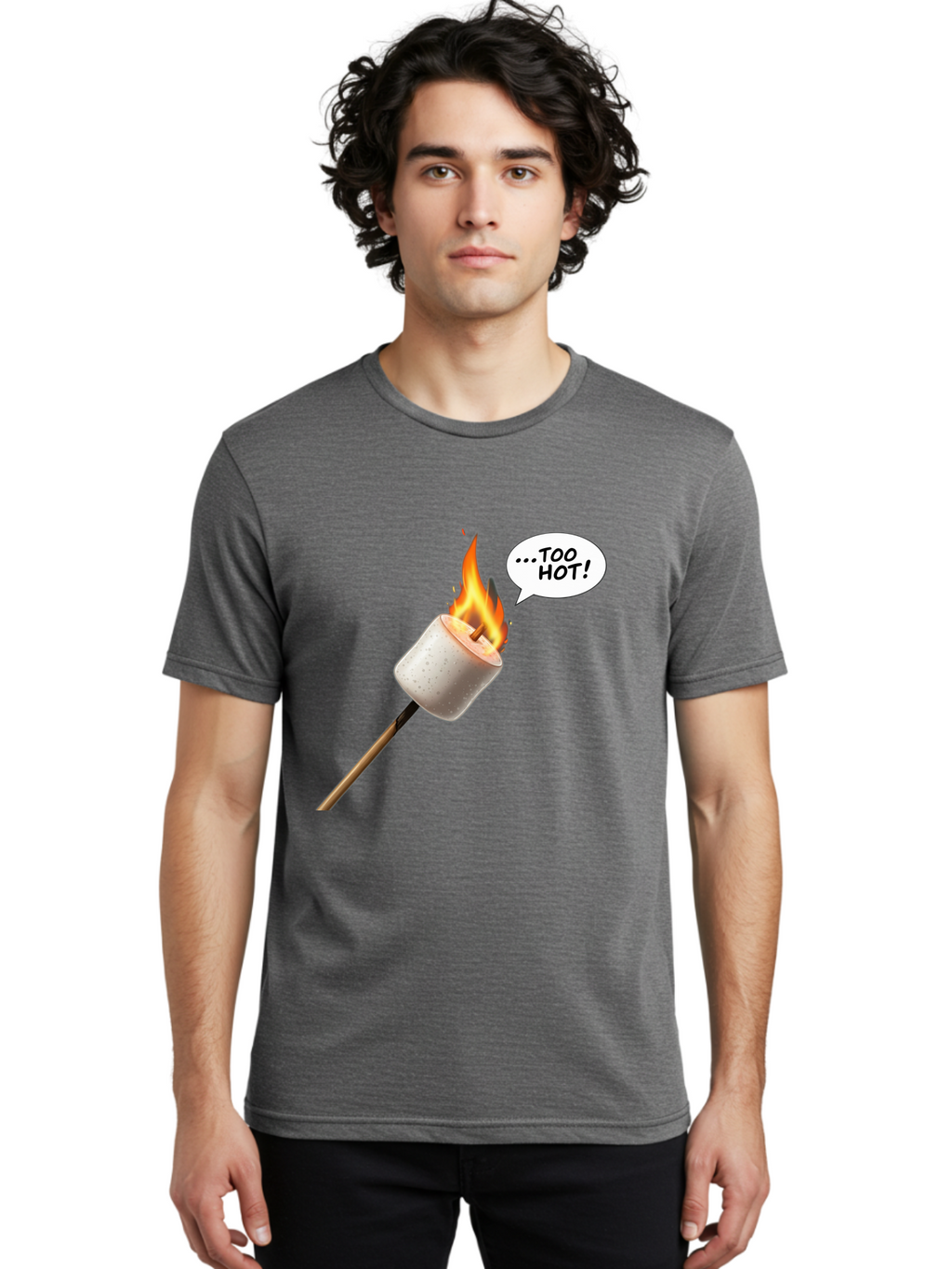 Too-Hot-Marshmallow Men'S Graphic Tee, 100% Cotton, Comfortable Casual Summer Wear, Machine Washable, Vintage Camera, Old Camera, Antique Camera, Black Camera, Classic Photography, Photography Equipment, Nostalgic Device, Film Camera, Ban811
