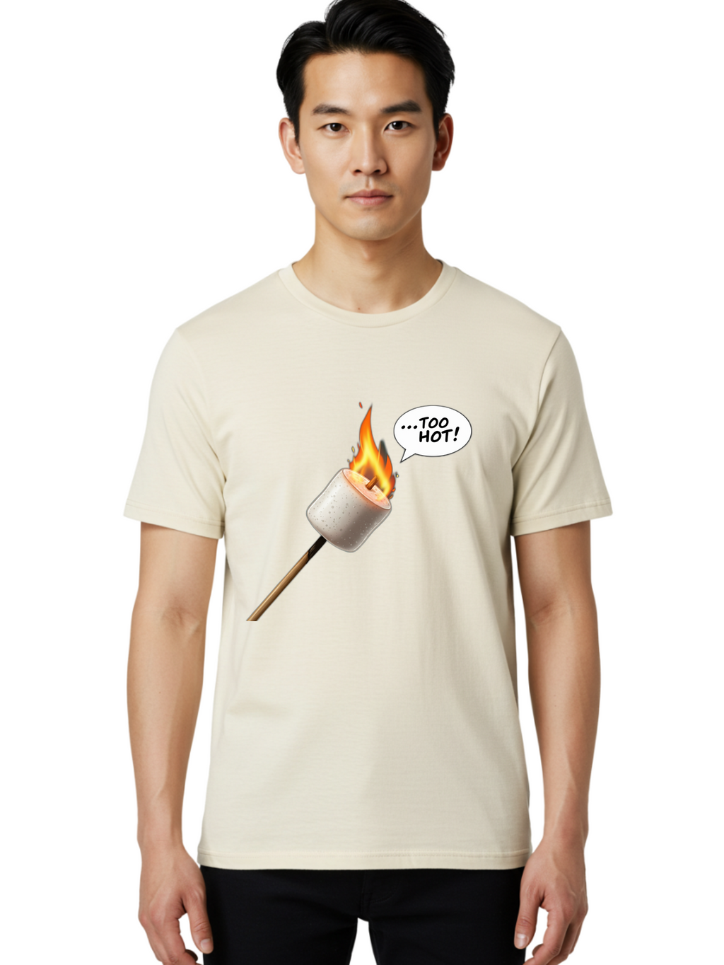 Too-Hot-Marshmallow Men'S Graphic Tee, 100% Cotton, Comfortable Casual Summer Wear, Machine Washable, Vintage Camera, Old Camera, Antique Camera, Black Camera, Classic Photography, Photography Equipment, Nostalgic Device, Film Camera, Ban811