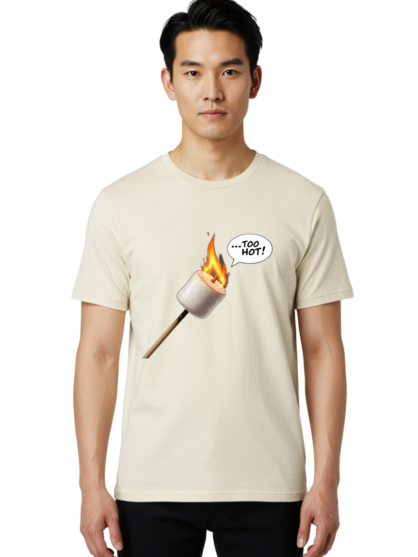 Too-Hot-Marshmallow Men'S Graphic Tee, 100% Cotton, Comfortable Casual Summer Wear, Machine Washable, Vintage Camera, Old Camera, Antique Camera, Black Camera, Classic Photography, Photography Equipment, Nostalgic Device, Film Camera, Ban811