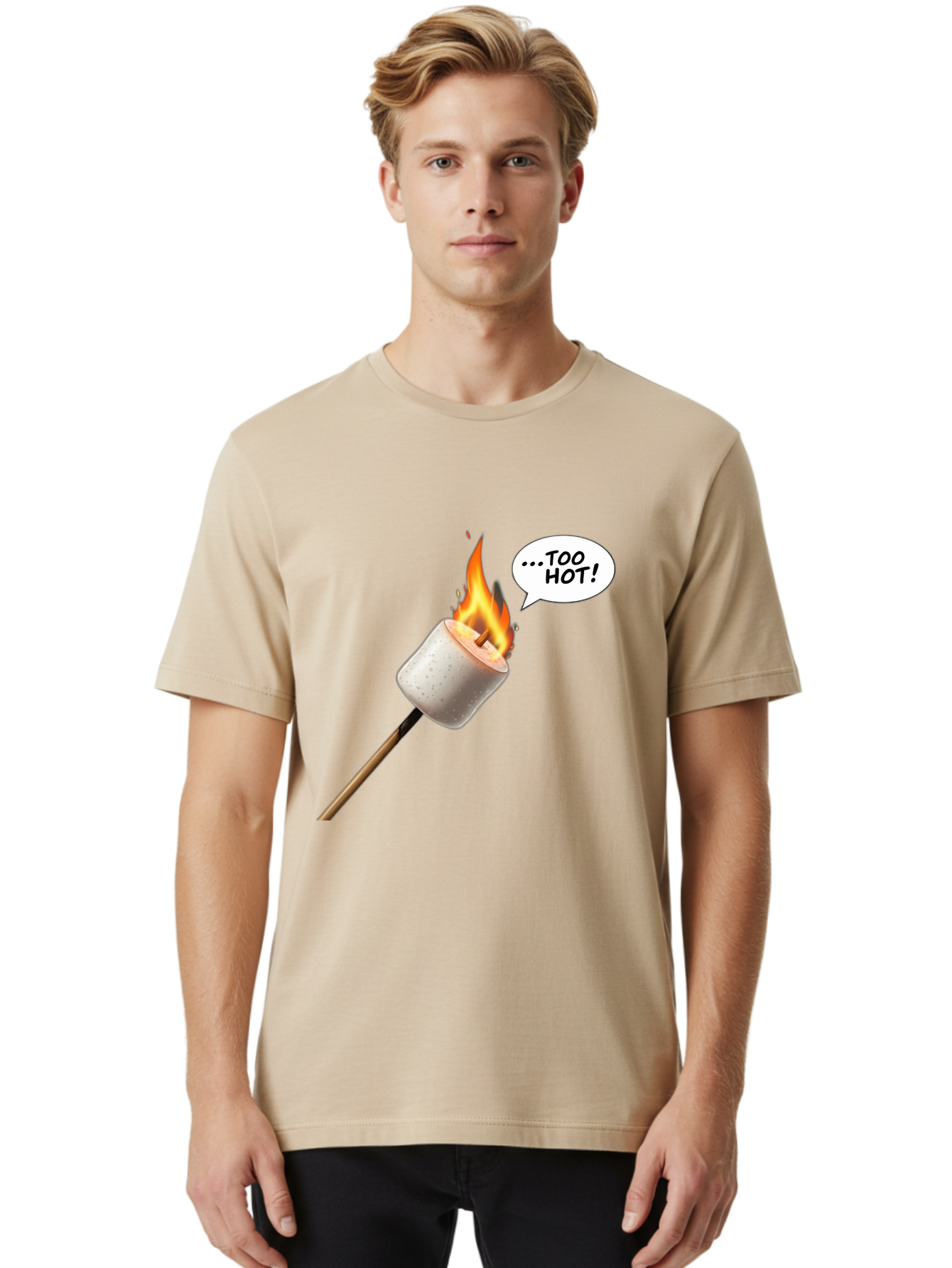 Too-Hot-Marshmallow Men'S Graphic Tee, 100% Cotton, Comfortable Casual Summer Wear, Machine Washable, Vintage Camera, Old Camera, Antique Camera, Black Camera, Classic Photography, Photography Equipment, Nostalgic Device, Film Camera, Ban811