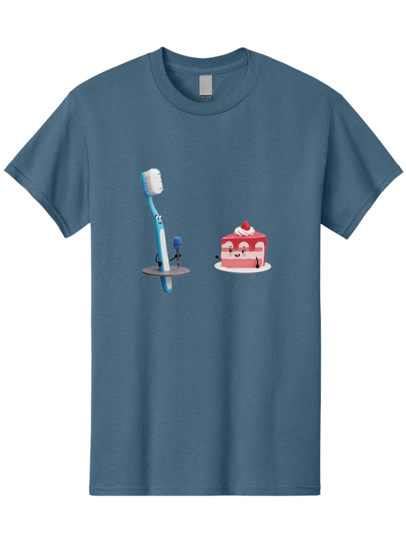 Toothbrush-And-Cake-1 Men'S Graphic Tee, 100% Cotton, Comfortable Casual Summer Wear, Machine Washable, Vintage Camera, Old Camera, Antique Camera, Black Camera, Classic Photography, Photography Equipment, Nostalgic Device, Film Camera, Ban812