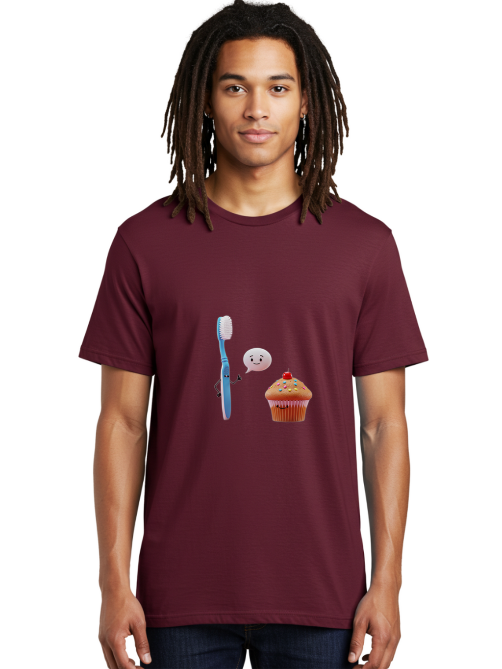 Toothbrush-And-Cupcake Men'S Graphic Tee, 100% Cotton, Comfortable Casual Summer Wear, Machine Washable, Vintage Camera, Old Camera, Antique Camera, Black Camera, Classic Photography, Photography Equipment, Nostalgic Device, Film Camera, Ban814