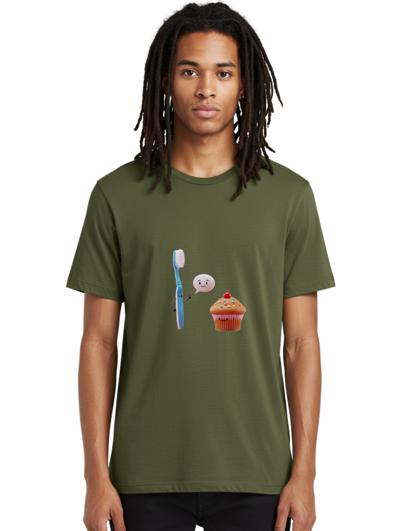 Toothbrush-And-Cupcake Men'S Graphic Tee, 100% Cotton, Comfortable Casual Summer Wear, Machine Washable, Vintage Camera, Old Camera, Antique Camera, Black Camera, Classic Photography, Photography Equipment, Nostalgic Device, Film Camera, Ban814