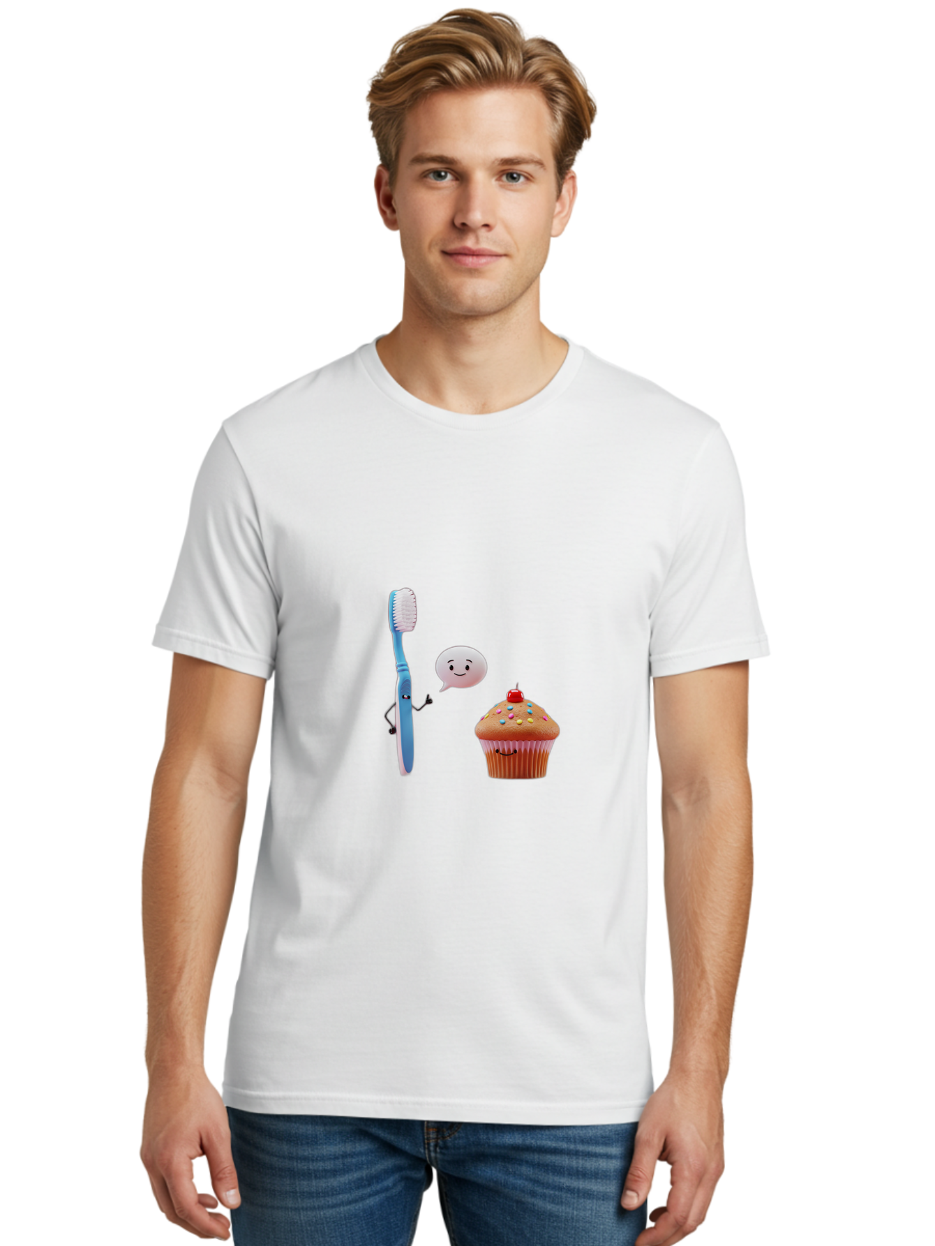 Toothbrush-And-Cupcake Men'S Graphic Tee, 100% Cotton, Comfortable Casual Summer Wear, Machine Washable, Vintage Camera, Old Camera, Antique Camera, Black Camera, Classic Photography, Photography Equipment, Nostalgic Device, Film Camera, Ban814