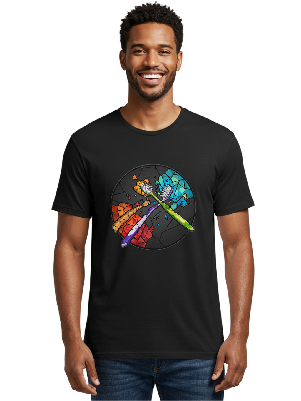 Toothbrushes Men'S Graphic Tee, 100% Cotton, Comfortable Casual Summer Wear, Machine Washable, Vintage Camera, Old Camera, Antique Camera, Black Camera, Classic Photography, Photography Equipment, Nostalgic Device, Film Camera, Camera Art Ban816