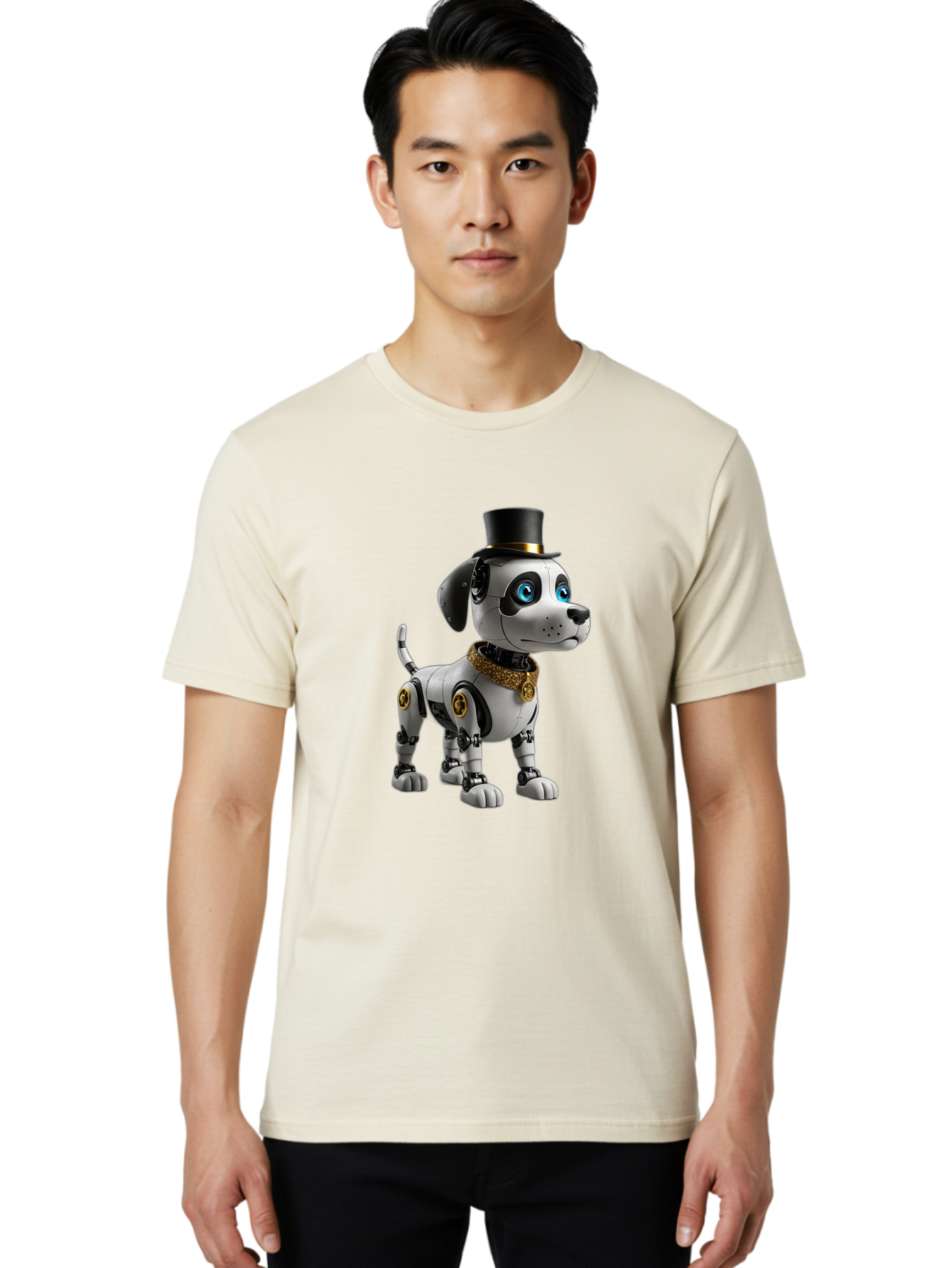 Top-Hat-Dog Men'S Graphic Tee, 100% Cotton, Comfortable Casual Summer Wear, Machine Washable, Vintage Camera, Old Camera, Antique Camera, Black Camera, Classic Photography, Photography Equipment, Nostalgic Device, Film Camera, Camera Art Ban817