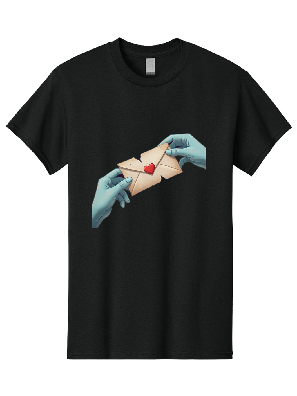 Torn-Envelope-Heart Men'S Graphic Tee, 100% Cotton, Comfortable Casual Summer Wear, Machine Washable, Vintage Camera, Old Camera, Antique Camera, Black Camera, Classic Photography, Photography Equipment, Nostalgic Device, Film Camera, Ban818