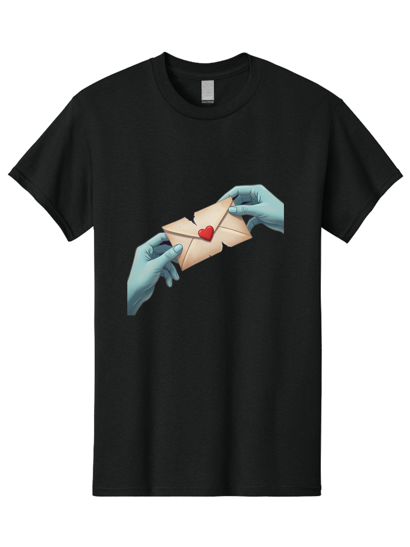 Torn-Envelope-Heart Men'S Graphic Tee, 100% Cotton, Comfortable Casual Summer Wear, Machine Washable, Vintage Camera, Old Camera, Antique Camera, Black Camera, Classic Photography, Photography Equipment, Nostalgic Device, Film Camera, Ban818