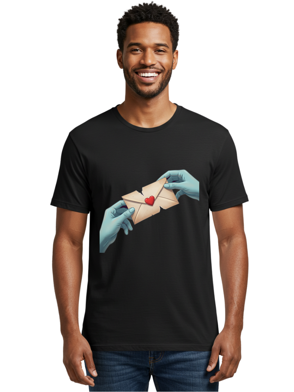 Torn-Envelope-Heart Men'S Graphic Tee, 100% Cotton, Comfortable Casual Summer Wear, Machine Washable, Vintage Camera, Old Camera, Antique Camera, Black Camera, Classic Photography, Photography Equipment, Nostalgic Device, Film Camera, Ban818
