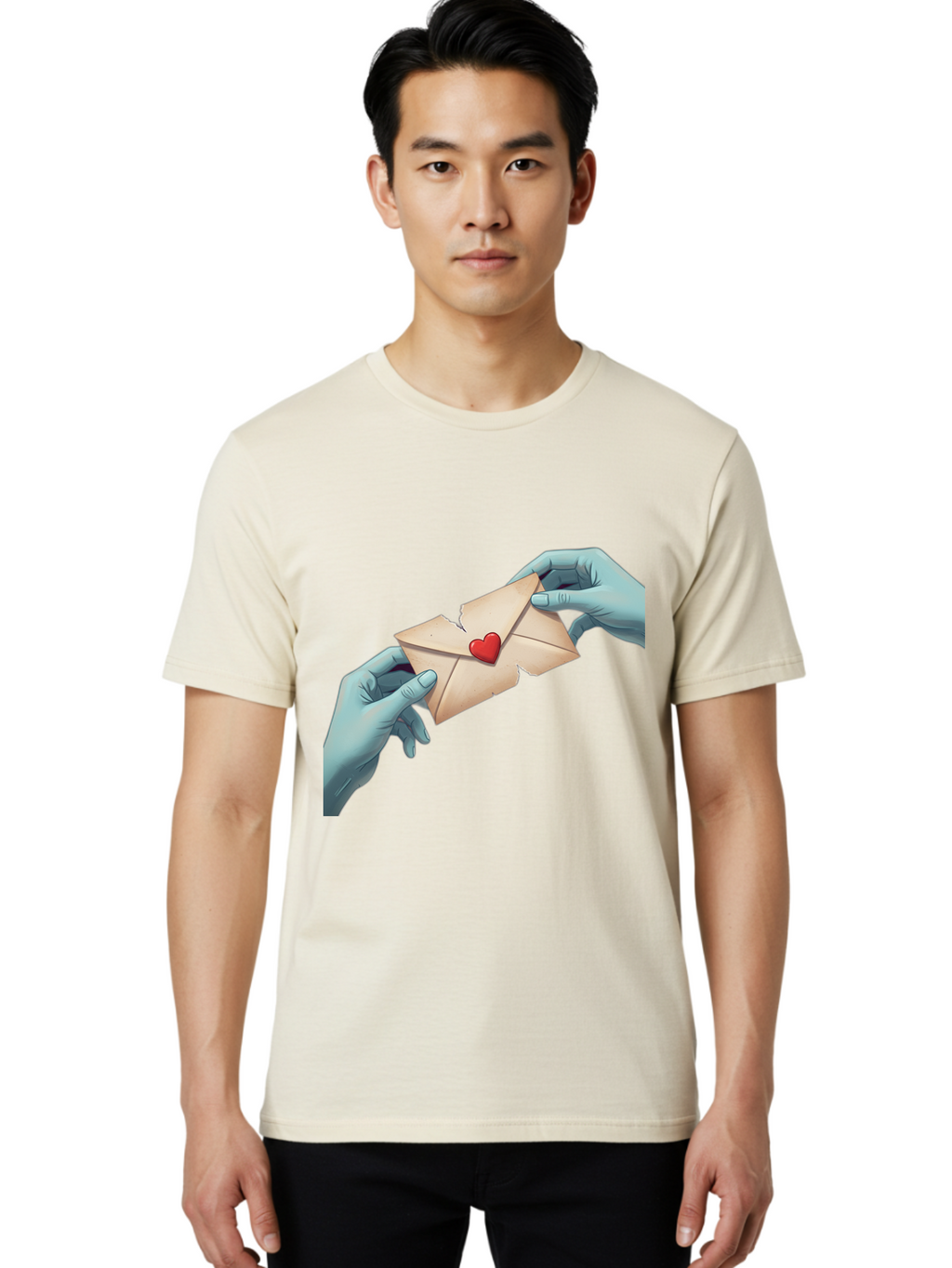 Torn-Envelope-Heart Men'S Graphic Tee, 100% Cotton, Comfortable Casual Summer Wear, Machine Washable, Vintage Camera, Old Camera, Antique Camera, Black Camera, Classic Photography, Photography Equipment, Nostalgic Device, Film Camera, Ban818