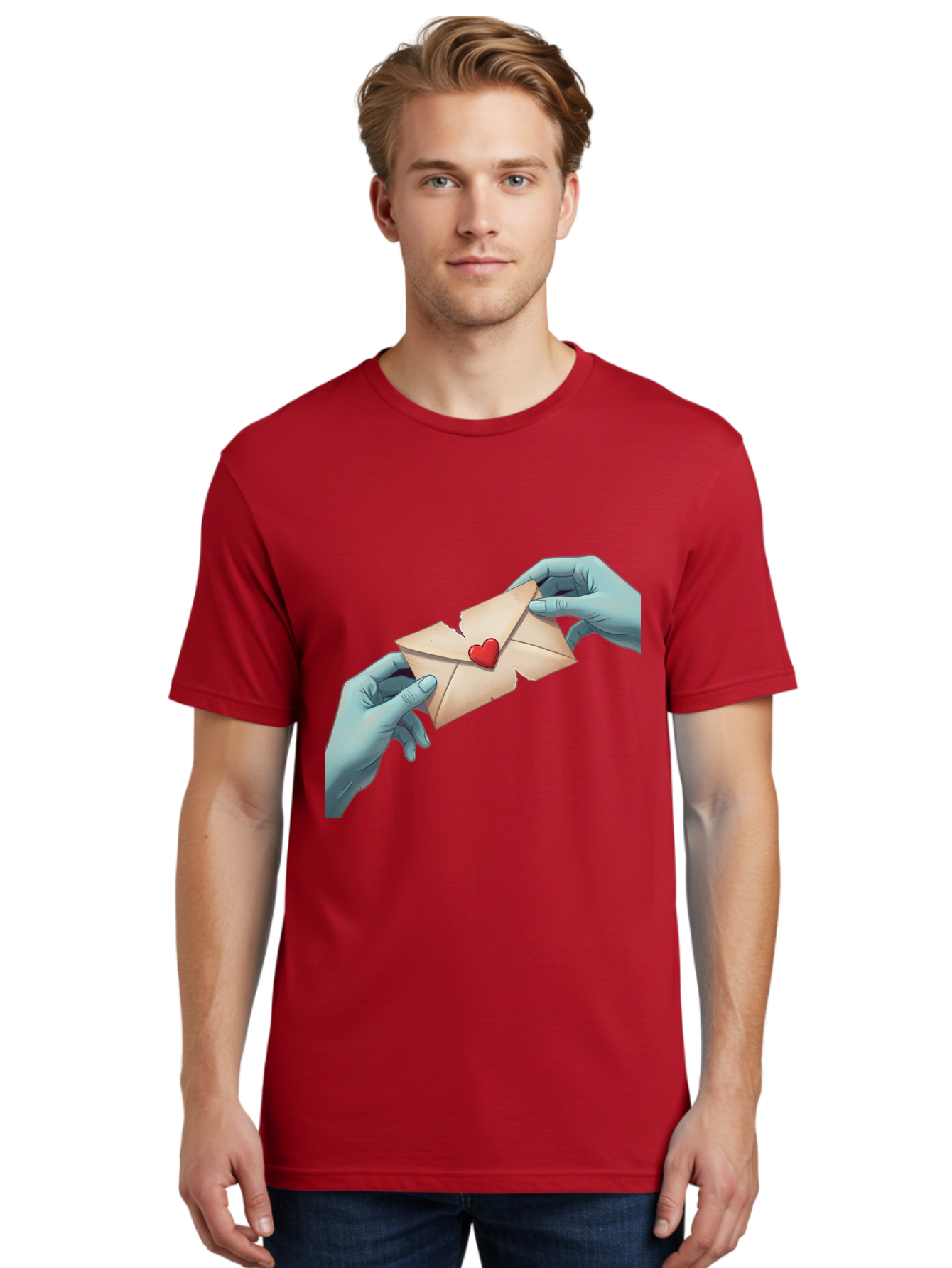 Torn-Envelope-Heart Men'S Graphic Tee, 100% Cotton, Comfortable Casual Summer Wear, Machine Washable, Vintage Camera, Old Camera, Antique Camera, Black Camera, Classic Photography, Photography Equipment, Nostalgic Device, Film Camera, Ban818