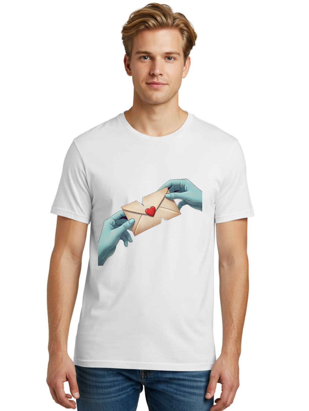 Torn-Envelope-Heart Men'S Graphic Tee, 100% Cotton, Comfortable Casual Summer Wear, Machine Washable, Vintage Camera, Old Camera, Antique Camera, Black Camera, Classic Photography, Photography Equipment, Nostalgic Device, Film Camera, Ban818