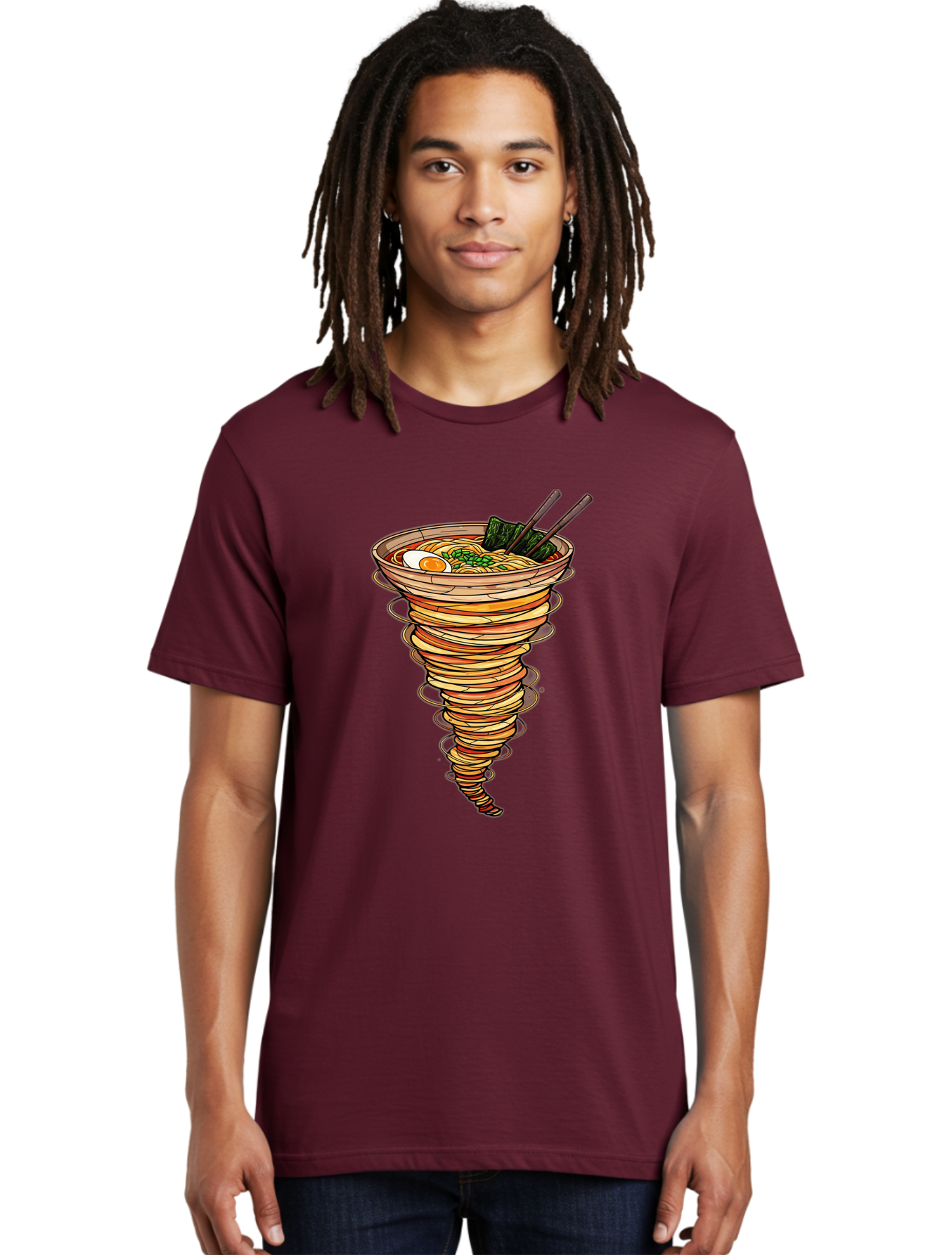 Tornado-Ramen-1 Men'S Graphic Tee, 100% Cotton, Comfortable Casual Summer Wear, Machine Washable, Vintage Camera, Old Camera, Antique Camera, Black Camera, Classic Photography, Photography Equipment, Nostalgic Device, Film Camera, Camera Art Ban819