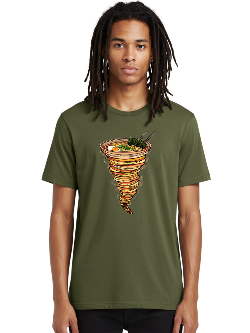Tornado-Ramen-1 Men'S Graphic Tee, 100% Cotton, Comfortable Casual Summer Wear, Machine Washable, Vintage Camera, Old Camera, Antique Camera, Black Camera, Classic Photography, Photography Equipment, Nostalgic Device, Film Camera, Camera Art Ban819