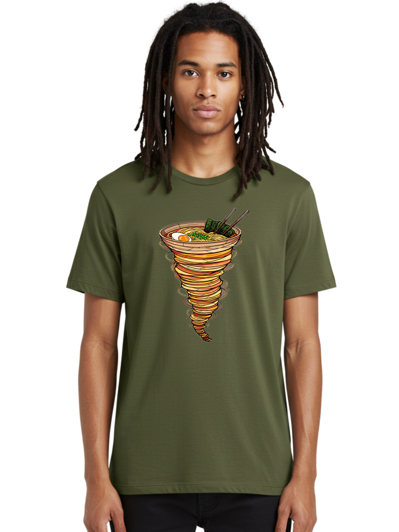 Tornado-Ramen-1 Men'S Graphic Tee, 100% Cotton, Comfortable Casual Summer Wear, Machine Washable, Vintage Camera, Old Camera, Antique Camera, Black Camera, Classic Photography, Photography Equipment, Nostalgic Device, Film Camera, Camera Art Ban819