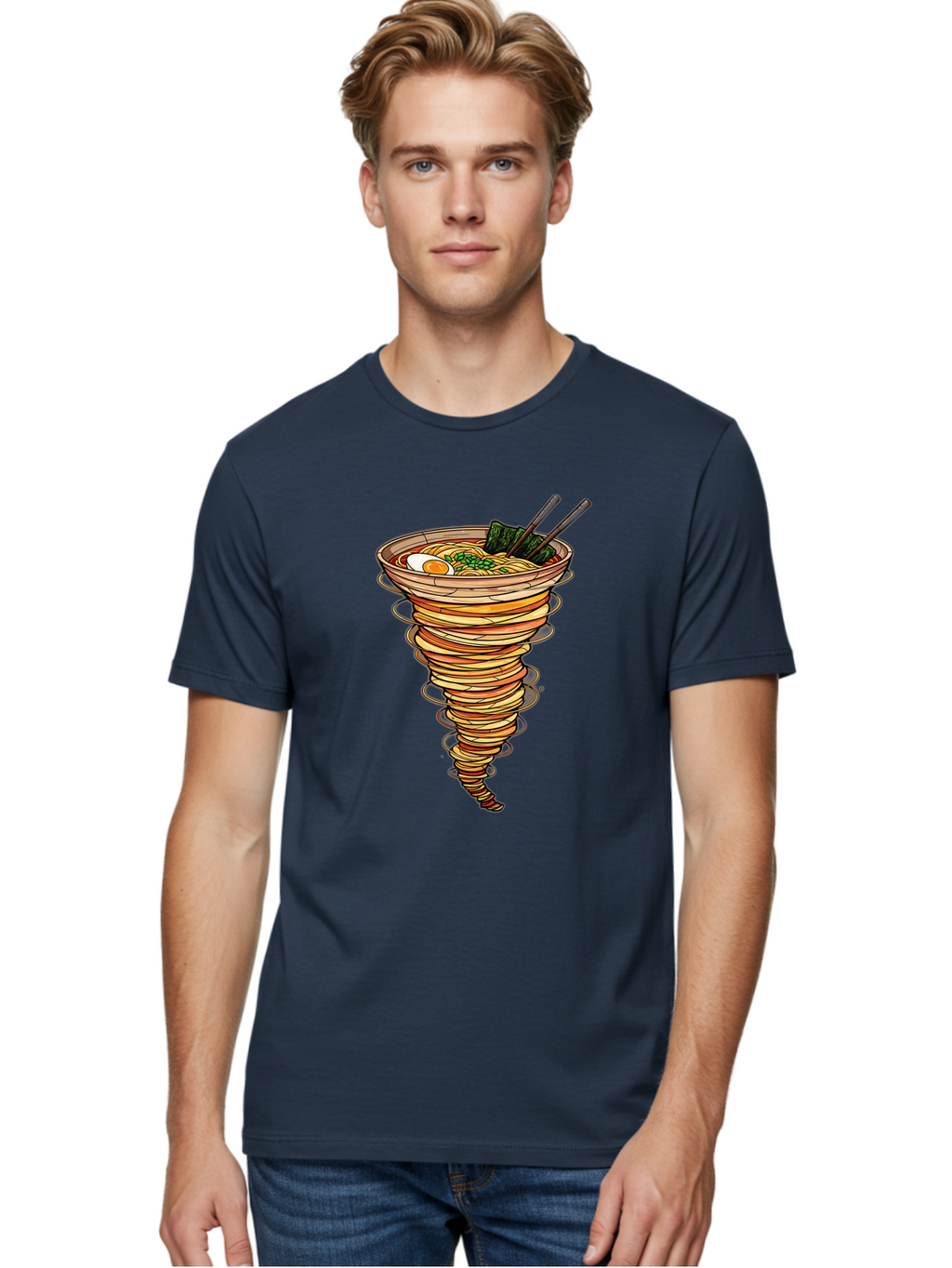 Tornado-Ramen-1 Men'S Graphic Tee, 100% Cotton, Comfortable Casual Summer Wear, Machine Washable, Vintage Camera, Old Camera, Antique Camera, Black Camera, Classic Photography, Photography Equipment, Nostalgic Device, Film Camera, Camera Art Ban819