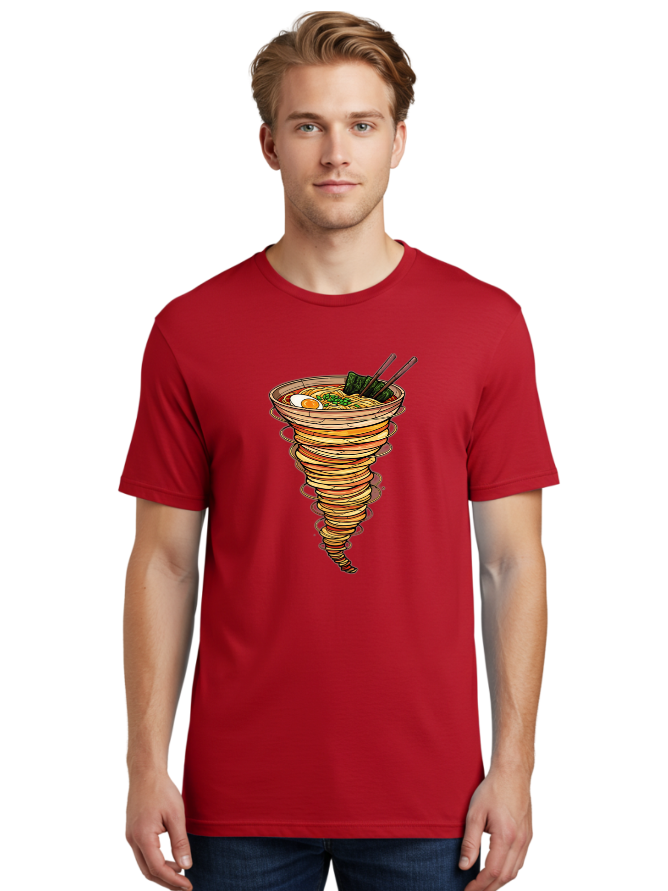 Tornado-Ramen-1 Men'S Graphic Tee, 100% Cotton, Comfortable Casual Summer Wear, Machine Washable, Vintage Camera, Old Camera, Antique Camera, Black Camera, Classic Photography, Photography Equipment, Nostalgic Device, Film Camera, Camera Art Ban819