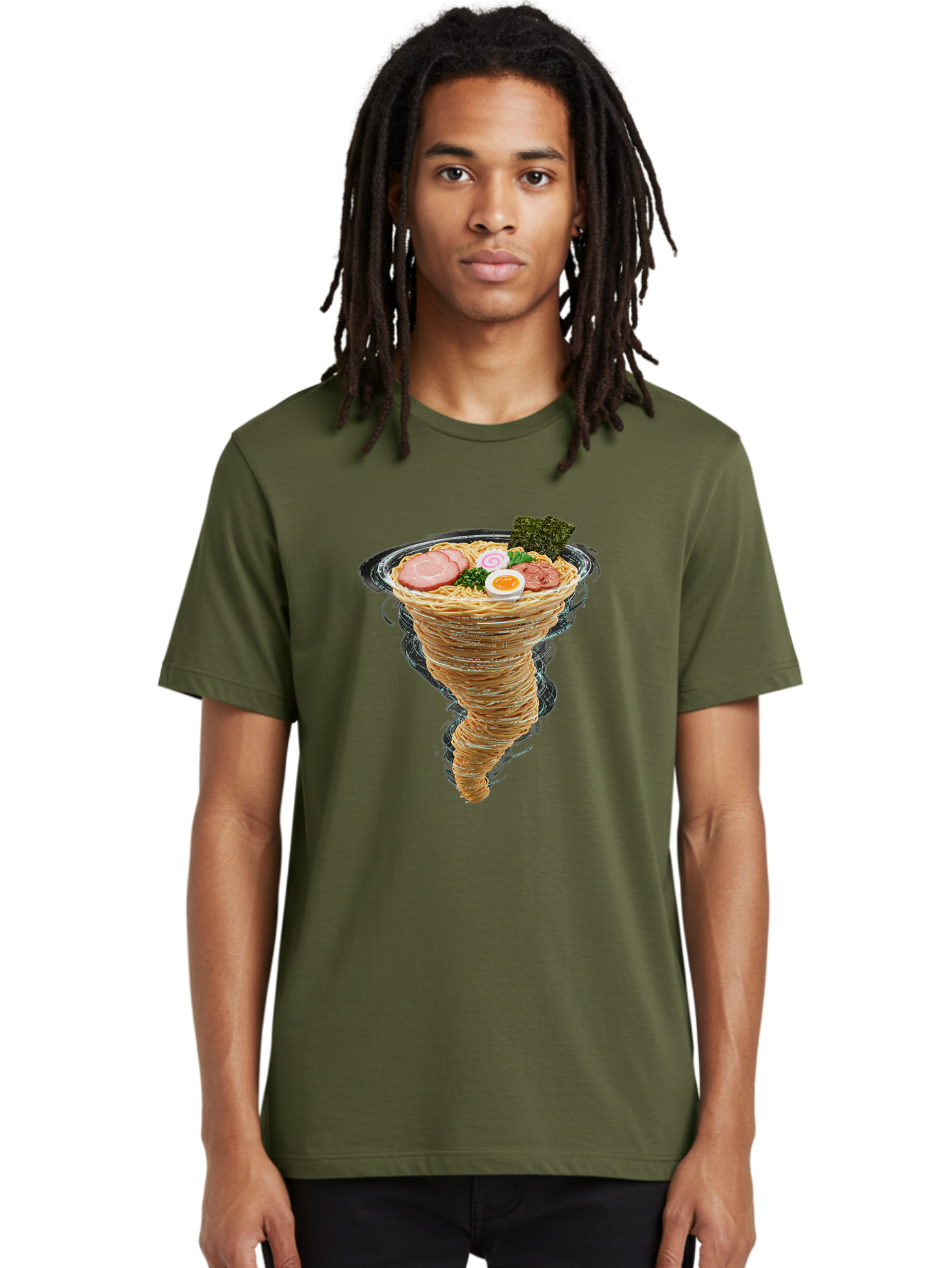 Tornado-Ramen-2 Men'S Graphic Tee, 100% Cotton, Comfortable Casual Summer Wear, Machine Washable, Vintage Camera, Old Camera, Antique Camera, Black Camera, Classic Photography, Photography Equipment, Nostalgic Device, Film Camera, Camera Art Ban820