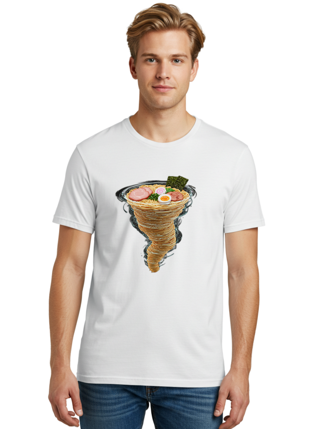 Tornado-Ramen-2 Men'S Graphic Tee, 100% Cotton, Comfortable Casual Summer Wear, Machine Washable, Vintage Camera, Old Camera, Antique Camera, Black Camera, Classic Photography, Photography Equipment, Nostalgic Device, Film Camera, Camera Art Ban820