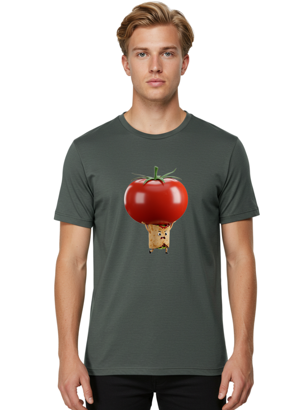 Tortilla-Chip-Lifting-Tomato Men'S Graphic Tee, 100% Cotton, Comfortable Casual Summer Wear, Machine Washable, Vintage Camera, Old Camera, Antique Camera, Black Camera, Classic Photography, Photography Equipment, Nostalgic Device, Film Camera, Ban822