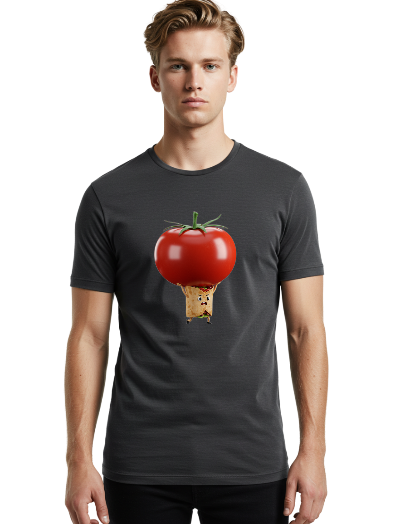 Tortilla-Chip-Lifting-Tomato Men'S Graphic Tee, 100% Cotton, Comfortable Casual Summer Wear, Machine Washable, Vintage Camera, Old Camera, Antique Camera, Black Camera, Classic Photography, Photography Equipment, Nostalgic Device, Film Camera, Ban822