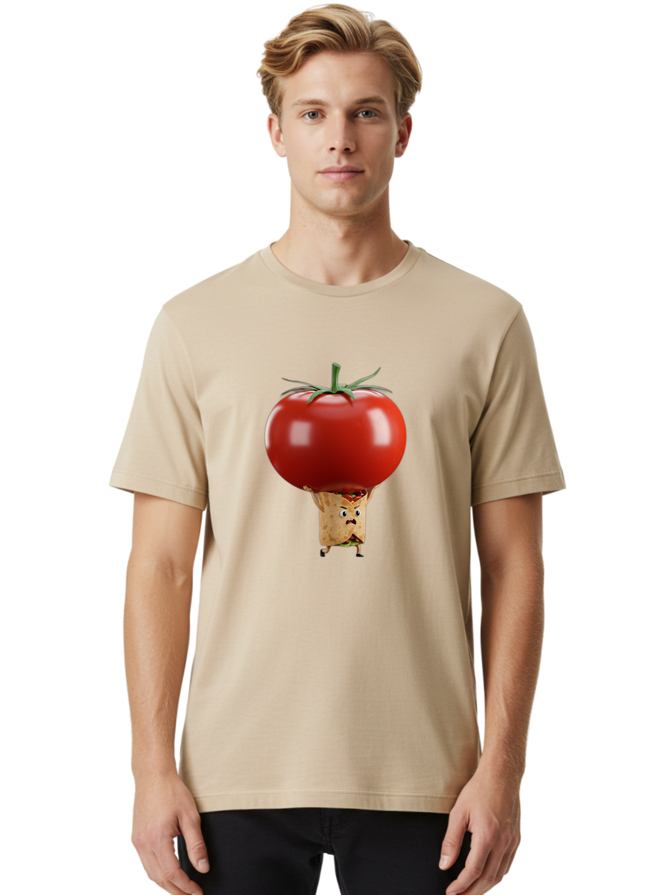 Tortilla-Chip-Lifting-Tomato Men'S Graphic Tee, 100% Cotton, Comfortable Casual Summer Wear, Machine Washable, Vintage Camera, Old Camera, Antique Camera, Black Camera, Classic Photography, Photography Equipment, Nostalgic Device, Film Camera, Ban822