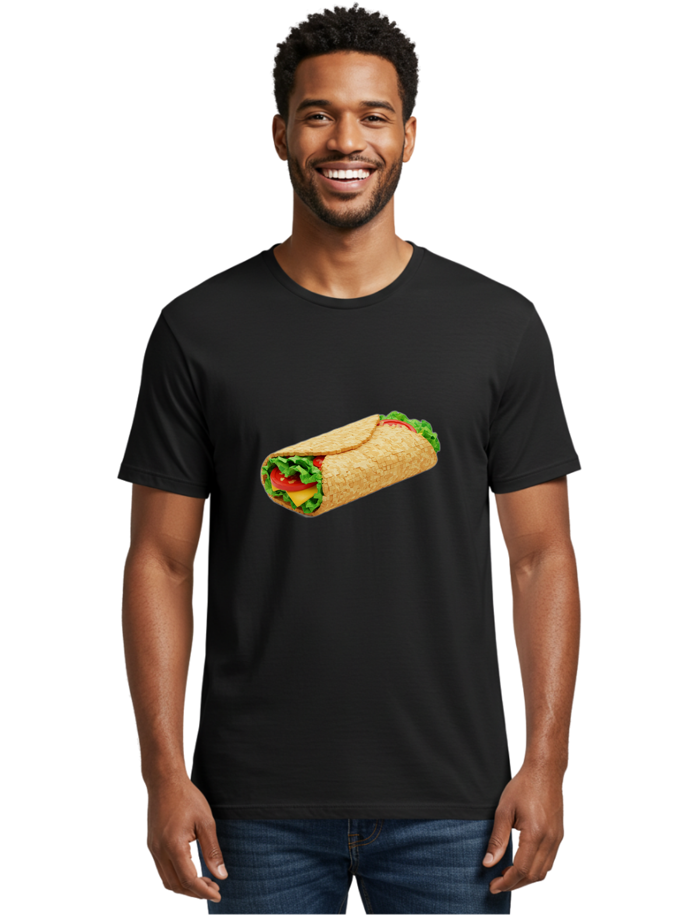 Tortilla-Wrap-1 Men'S Graphic Tee, 100% Cotton, Comfortable Casual Summer Wear, Machine Washable, Vintage Camera, Old Camera, Antique Camera, Black Camera, Classic Photography, Photography Equipment, Nostalgic Device, Film Camera, Camera Art Ban823