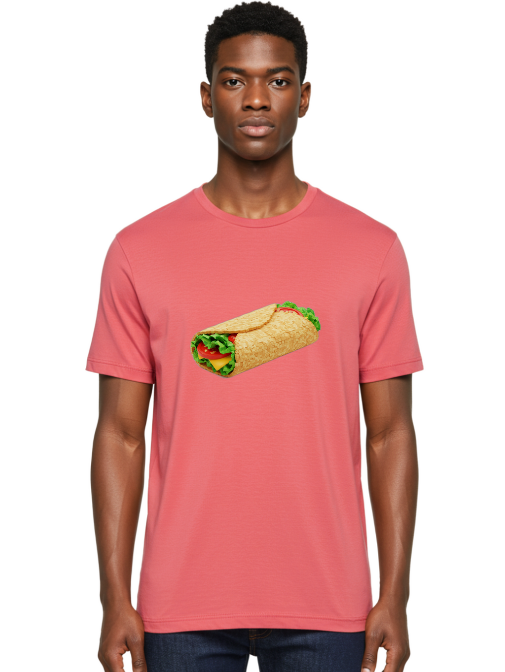 Tortilla-Wrap-1 Men'S Graphic Tee, 100% Cotton, Comfortable Casual Summer Wear, Machine Washable, Vintage Camera, Old Camera, Antique Camera, Black Camera, Classic Photography, Photography Equipment, Nostalgic Device, Film Camera, Camera Art Ban823