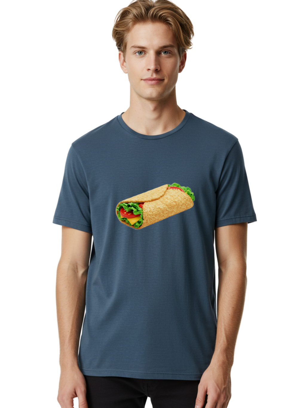 Tortilla-Wrap-1 Men'S Graphic Tee, 100% Cotton, Comfortable Casual Summer Wear, Machine Washable, Vintage Camera, Old Camera, Antique Camera, Black Camera, Classic Photography, Photography Equipment, Nostalgic Device, Film Camera, Camera Art Ban823
