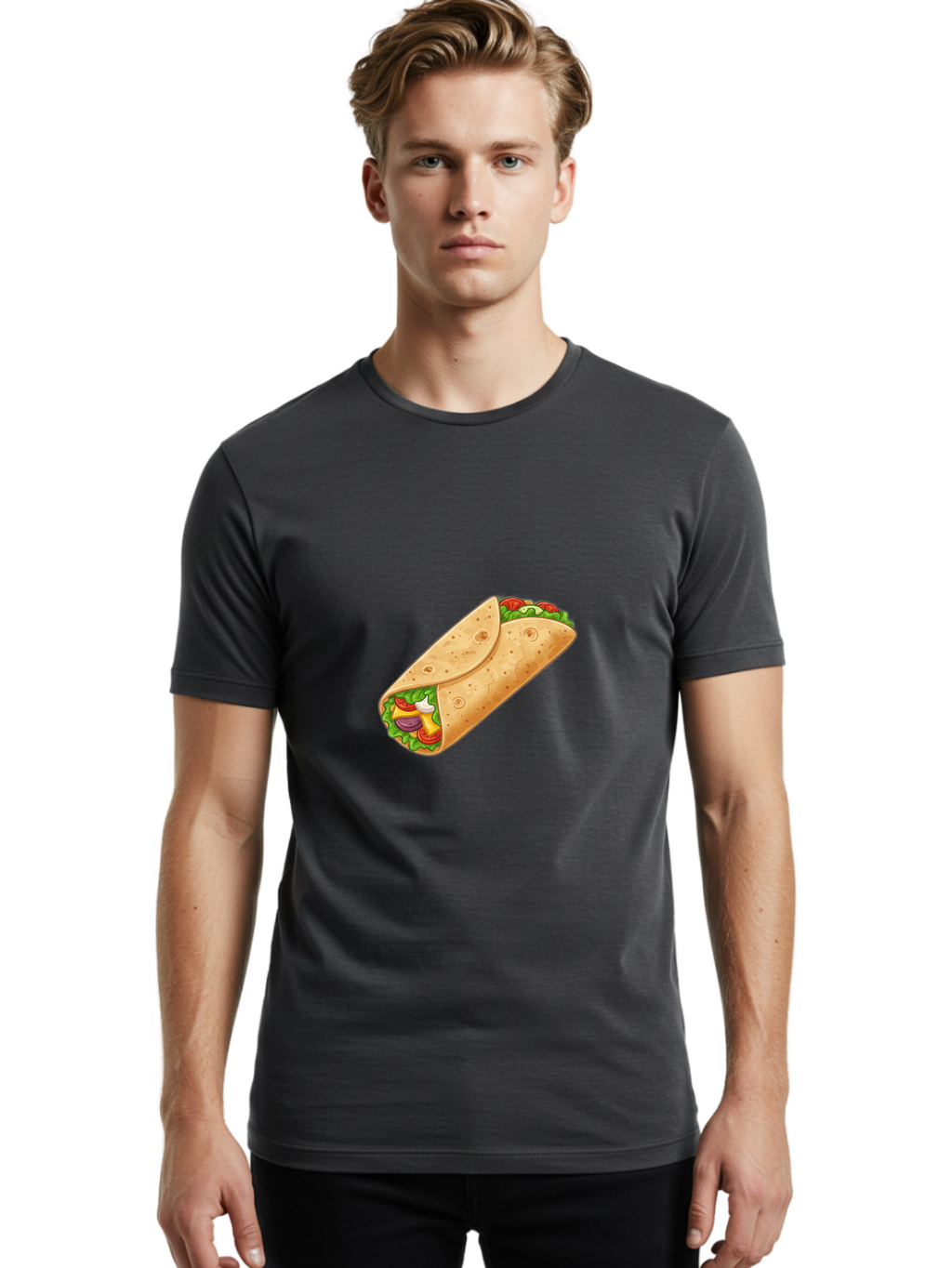 Tortilla-Wrap Men'S Graphic Tee, 100% Cotton, Comfortable Casual Summer Wear, Machine Washable, Vintage Camera, Old Camera, Antique Camera, Black Camera, Classic Photography, Photography Equipment, Nostalgic Device, Film Camera, Camera Art Ban824