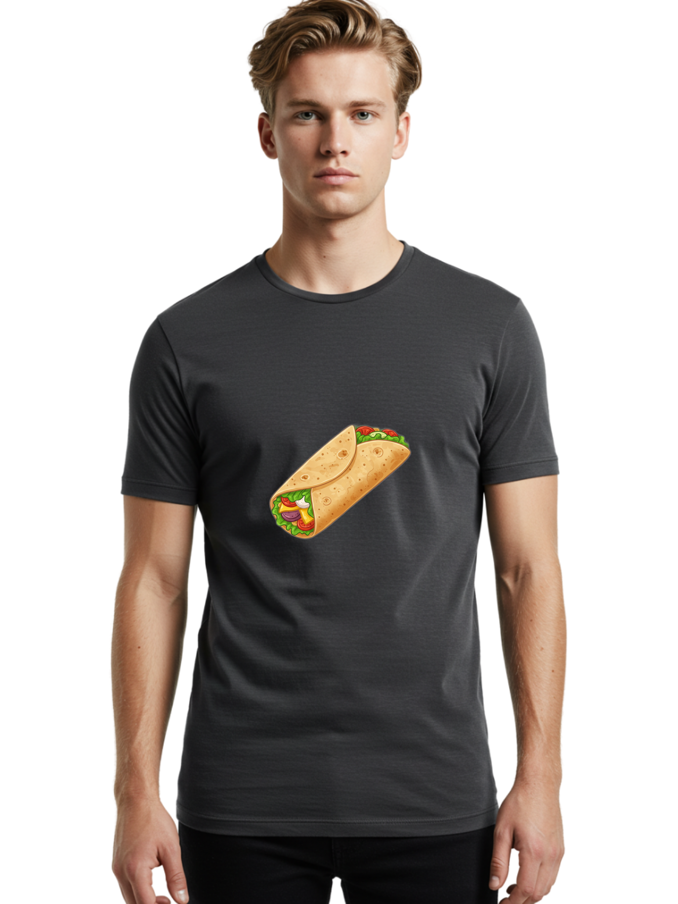 Tortilla-Wrap Men'S Graphic Tee, 100% Cotton, Comfortable Casual Summer Wear, Machine Washable, Vintage Camera, Old Camera, Antique Camera, Black Camera, Classic Photography, Photography Equipment, Nostalgic Device, Film Camera, Camera Art Ban824