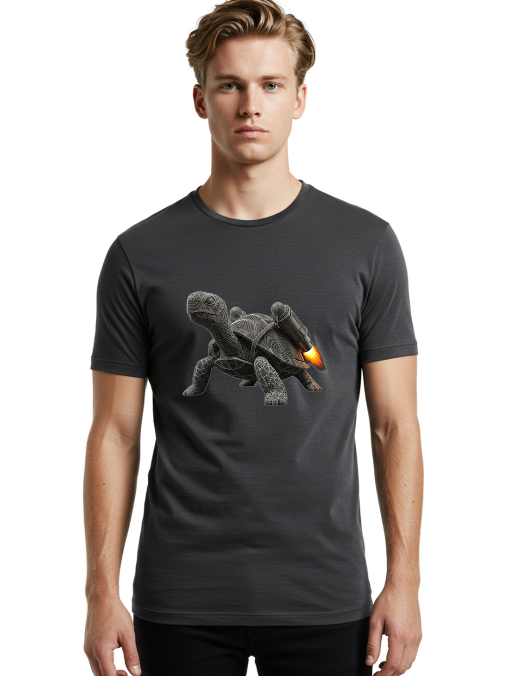 Tortoise Men'S Graphic Tee, 100% Cotton, Comfortable Casual Summer Wear, Machine Washable, Vintage Camera, Old Camera, Antique Camera, Black Camera, Classic Photography, Photography Equipment, Nostalgic Device, Film Camera, Camera Art Ban827
