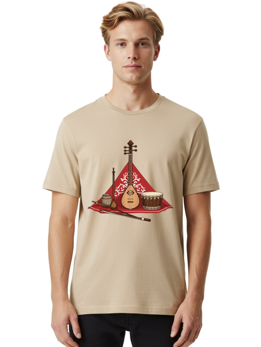 Traditional-Musical-Instruments Men'S Graphic Tee, 100% Cotton, Comfortable Casual Summer Wear, Machine Washable, Vintage Camera, Old Camera, Antique Camera, Black Camera, Classic Photography, Photography Equipment, Nostalgic Device, Ban834