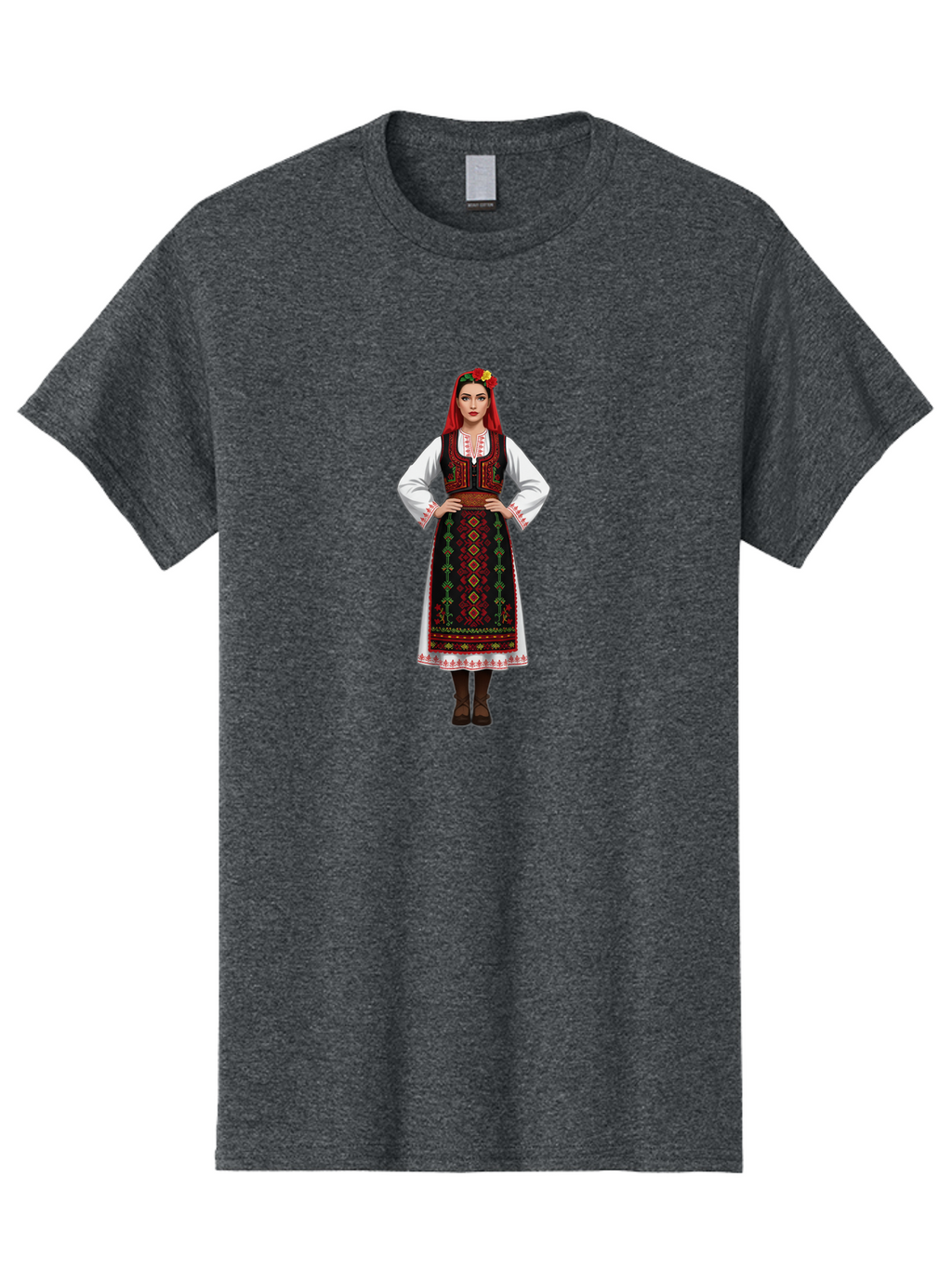 Traditional-Ukrainian-Woman Men'S Graphic Tee, 100% Cotton, Comfortable Casual Summer Wear, Machine Washable, Vintage Camera, Old Camera, Antique Camera, Black Camera, Classic Photography, Photography Equipment, Nostalgic Device, Film Camera, Ban835