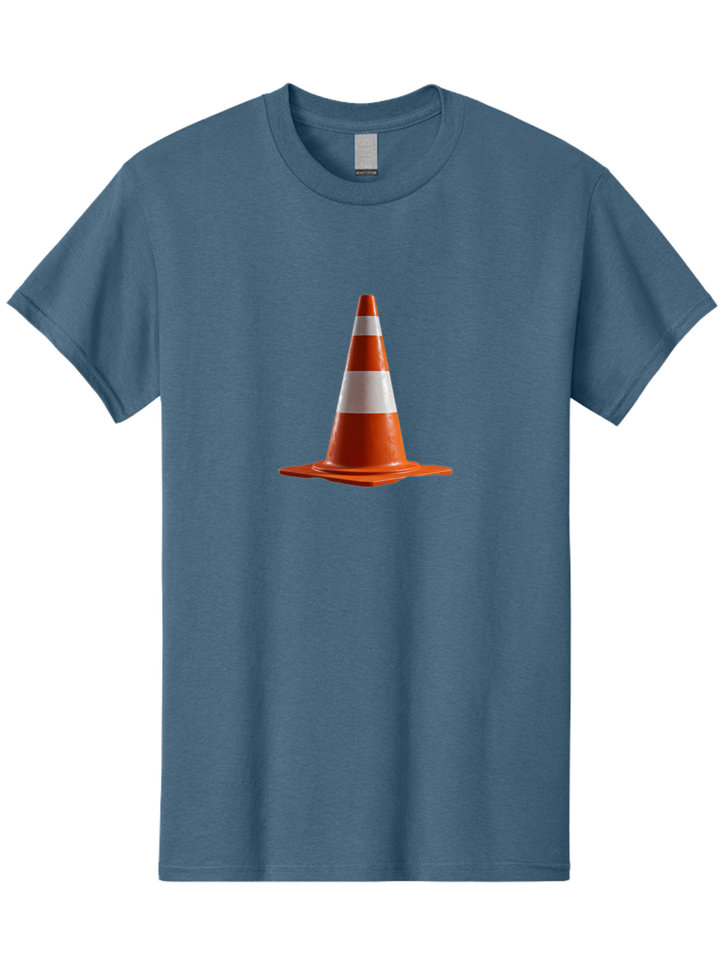 Traffic-Cone-1 Men'S Graphic Tee, 100% Cotton, Comfortable Casual Summer Wear, Machine Washable, Vintage Camera, Old Camera, Antique Camera, Black Camera, Classic Photography, Photography Equipment, Nostalgic Device, Film Camera, Camera Art Ban836