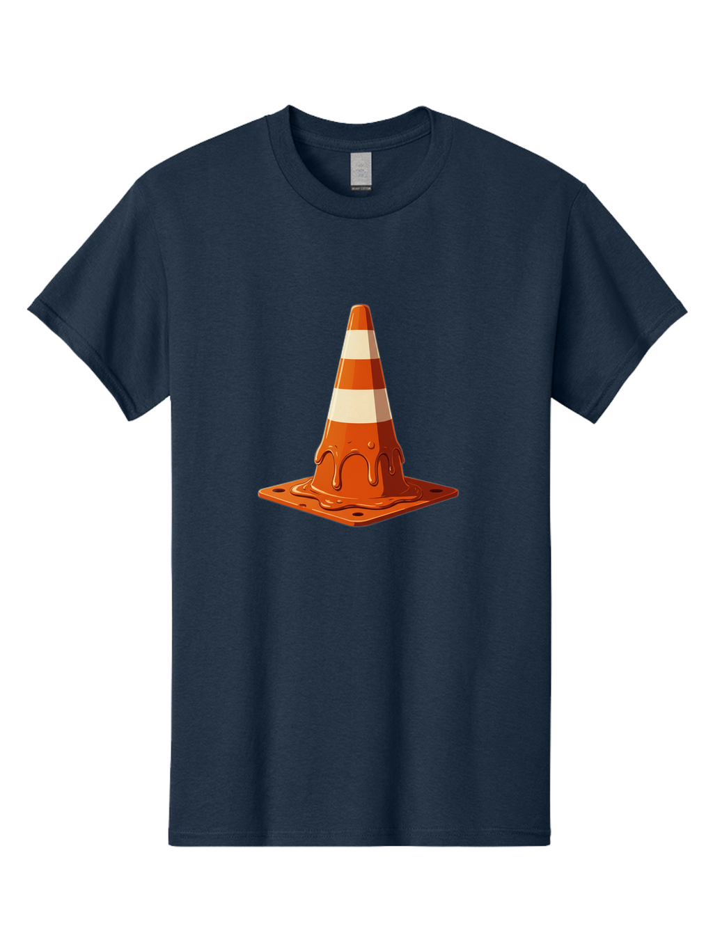 Traffic-Cone-2 Men'S Graphic Tee, 100% Cotton, Comfortable Casual Summer Wear, Machine Washable, Vintage Camera, Old Camera, Antique Camera, Black Camera, Classic Photography, Photography Equipment, Nostalgic Device, Film Camera, Camera Art Ban837