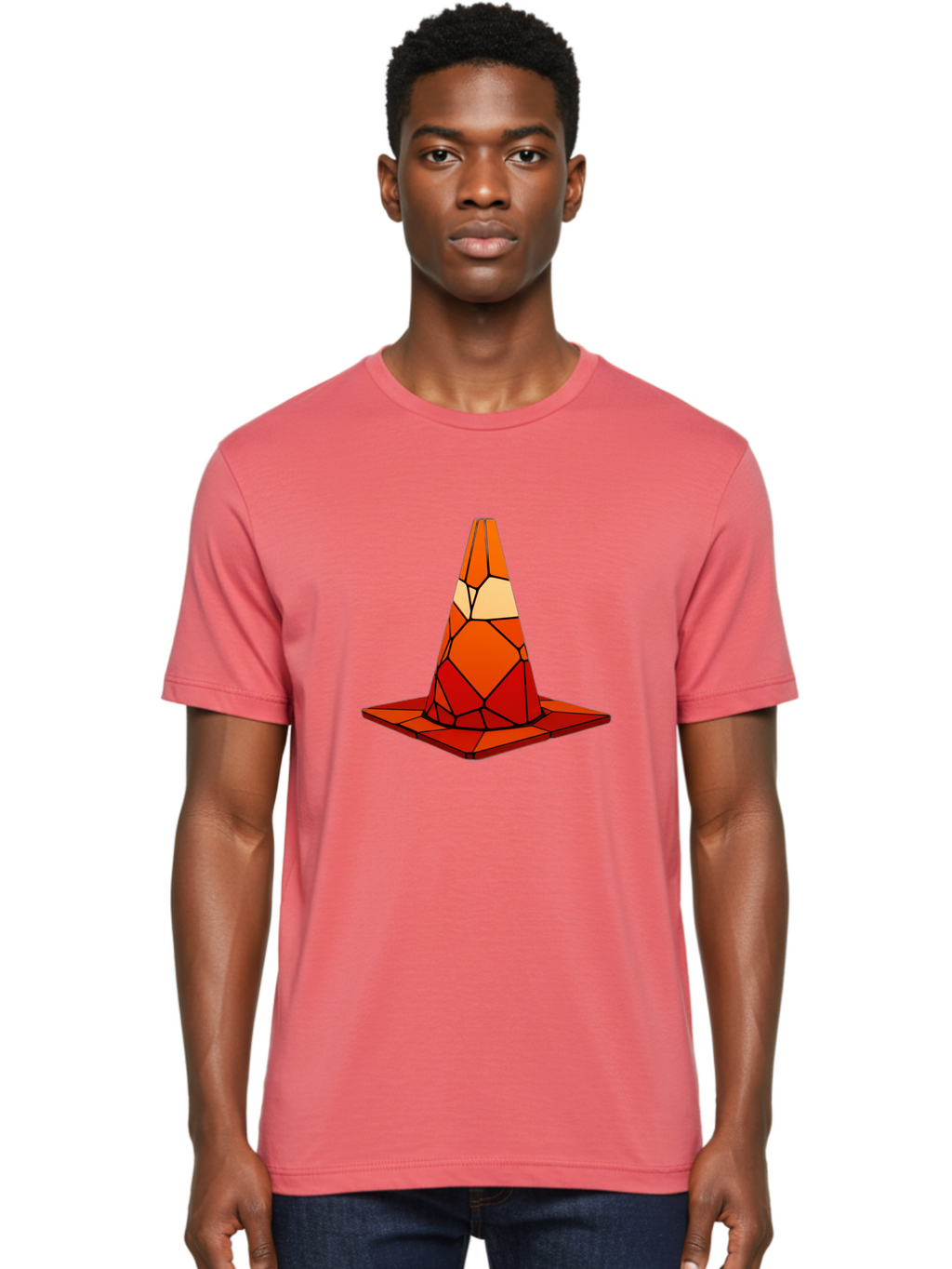 Traffic-Cone-3 Men'S Graphic Tee, 100% Cotton, Comfortable Casual Summer Wear, Machine Washable, Vintage Camera, Old Camera, Antique Camera, Black Camera, Classic Photography, Photography Equipment, Nostalgic Device, Film Camera, Camera Art Ban838