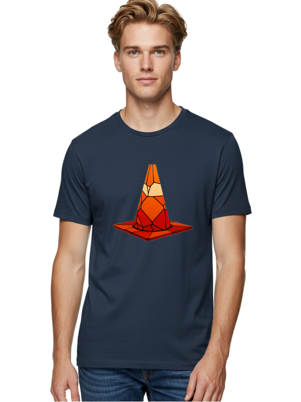 Traffic-Cone-3 Men'S Graphic Tee, 100% Cotton, Comfortable Casual Summer Wear, Machine Washable, Vintage Camera, Old Camera, Antique Camera, Black Camera, Classic Photography, Photography Equipment, Nostalgic Device, Film Camera, Camera Art Ban838