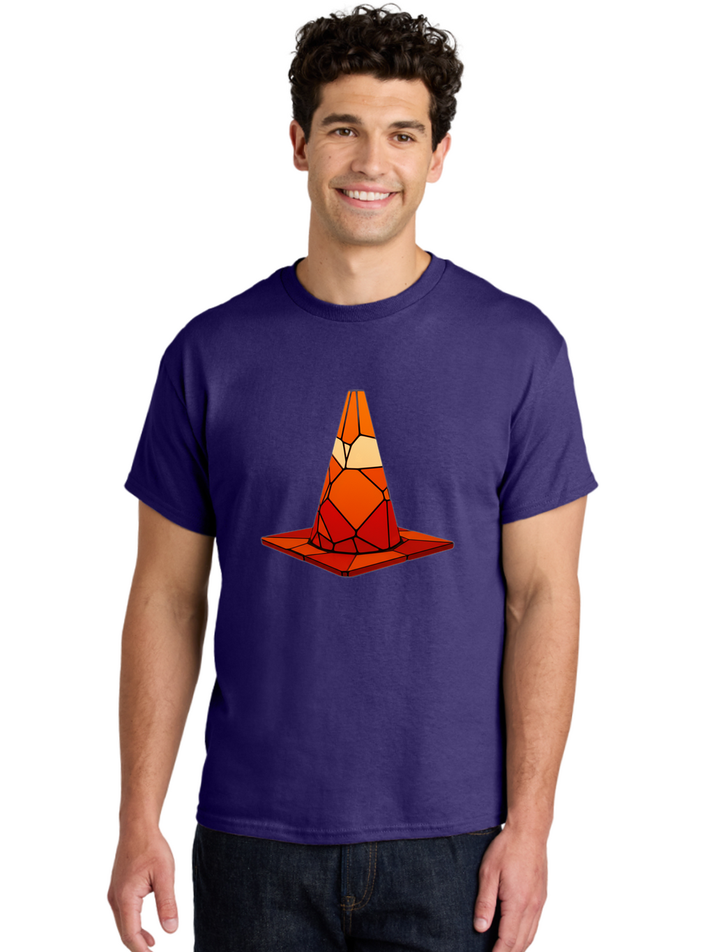 Traffic-Cone-3 Men'S Graphic Tee, 100% Cotton, Comfortable Casual Summer Wear, Machine Washable, Vintage Camera, Old Camera, Antique Camera, Black Camera, Classic Photography, Photography Equipment, Nostalgic Device, Film Camera, Camera Art Ban838