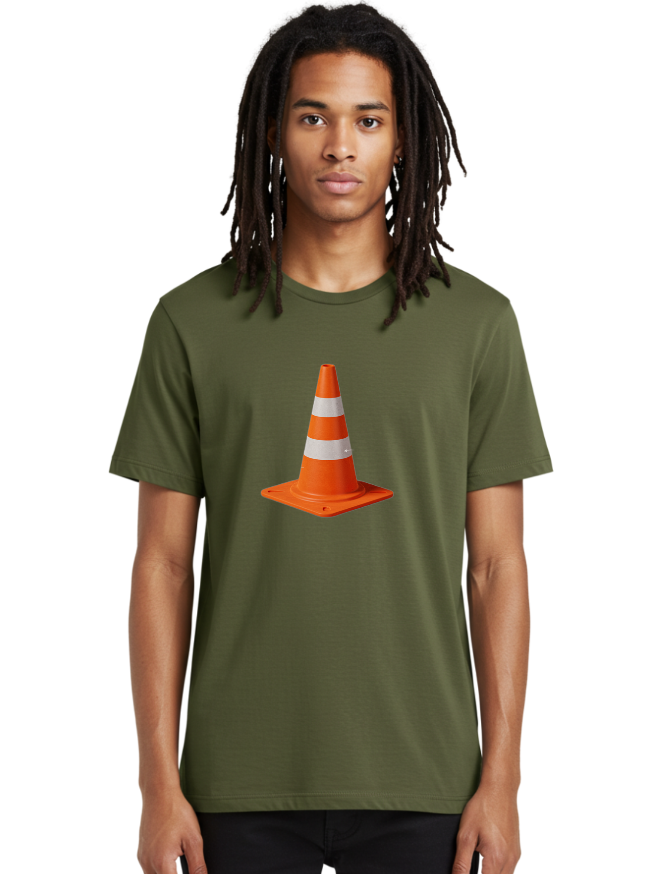Traffic-Cone-4 Men'S Graphic Tee, 100% Cotton, Comfortable Casual Summer Wear, Machine Washable, Vintage Camera, Old Camera, Antique Camera, Black Camera, Classic Photography, Photography Equipment, Nostalgic Device, Film Camera, Camera Art Ban839