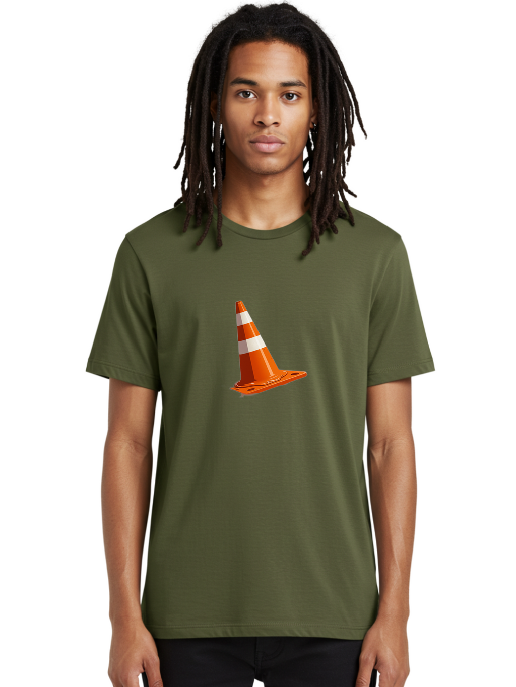 Traffic-Cone Men'S Graphic Tee, 100% Cotton, Comfortable Casual Summer Wear, Machine Washable, Vintage Camera, Old Camera, Antique Camera, Black Camera, Classic Photography, Photography Equipment, Nostalgic Device, Film Camera, Camera Art Ban844