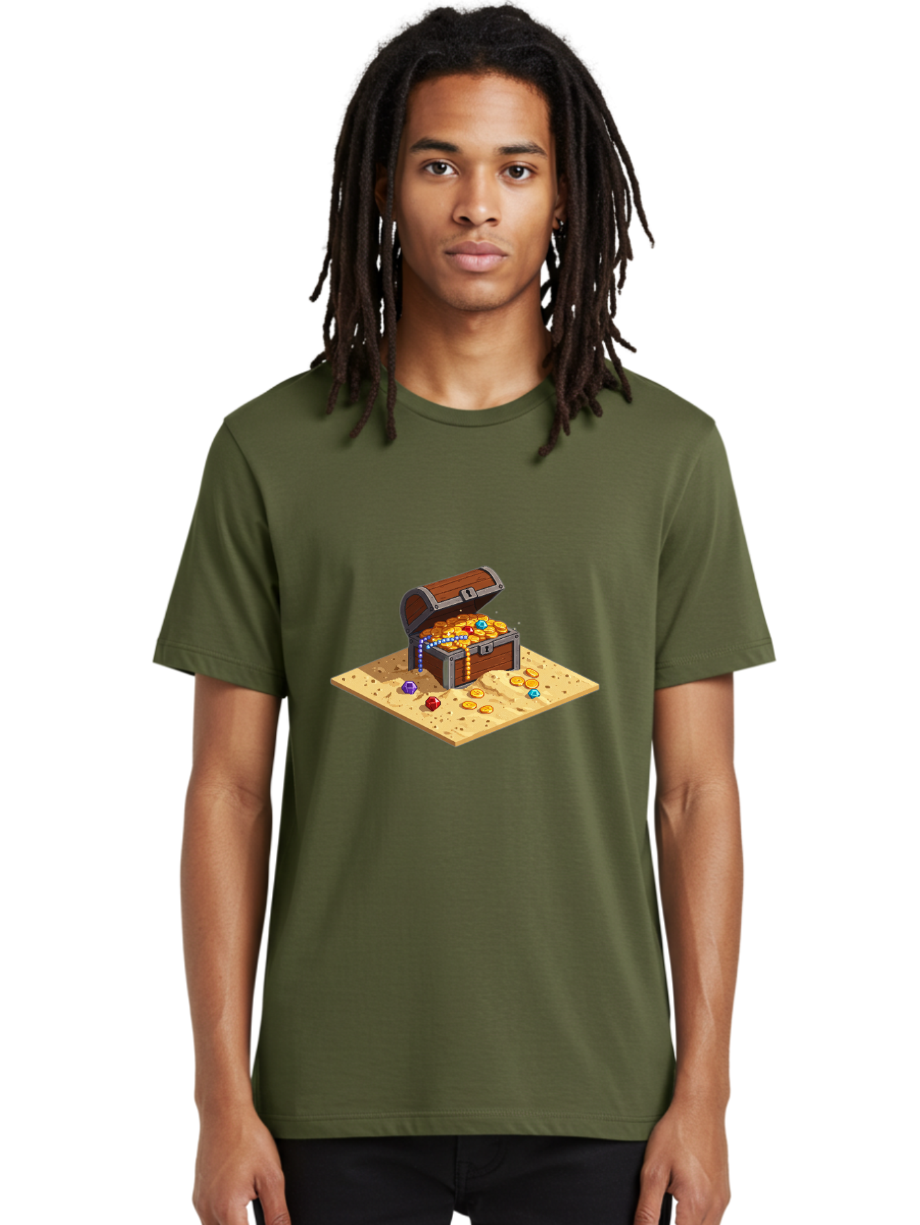 Treasure-Chest Men'S Graphic Tee, 100% Cotton, Comfortable Casual Summer Wear, Machine Washable, Vintage Camera, Old Camera, Antique Camera, Black Camera, Classic Photography, Photography Equipment, Nostalgic Device, Film Camera, Camera Art Ban848