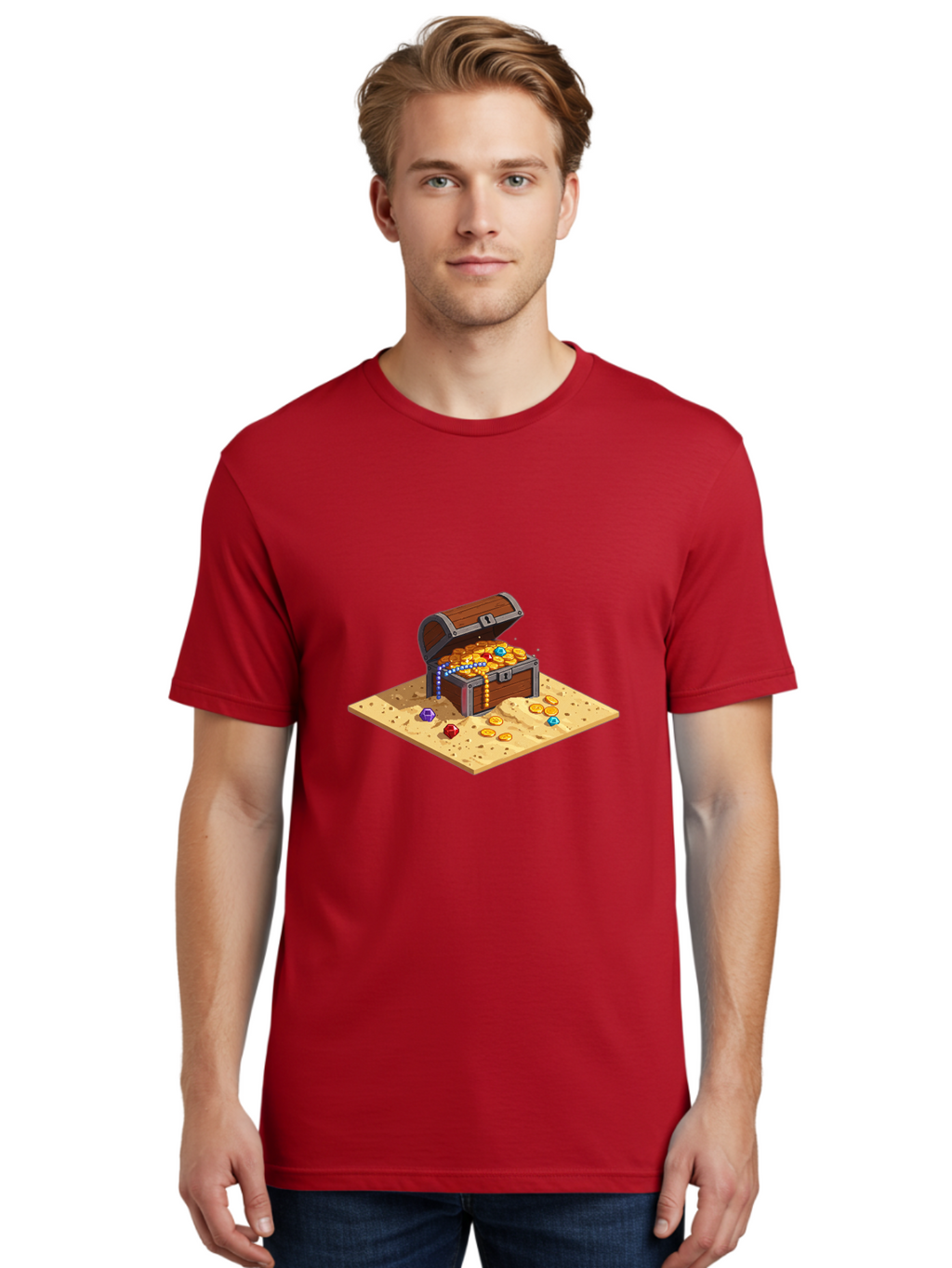Treasure-Chest Men'S Graphic Tee, 100% Cotton, Comfortable Casual Summer Wear, Machine Washable, Vintage Camera, Old Camera, Antique Camera, Black Camera, Classic Photography, Photography Equipment, Nostalgic Device, Film Camera, Camera Art Ban848