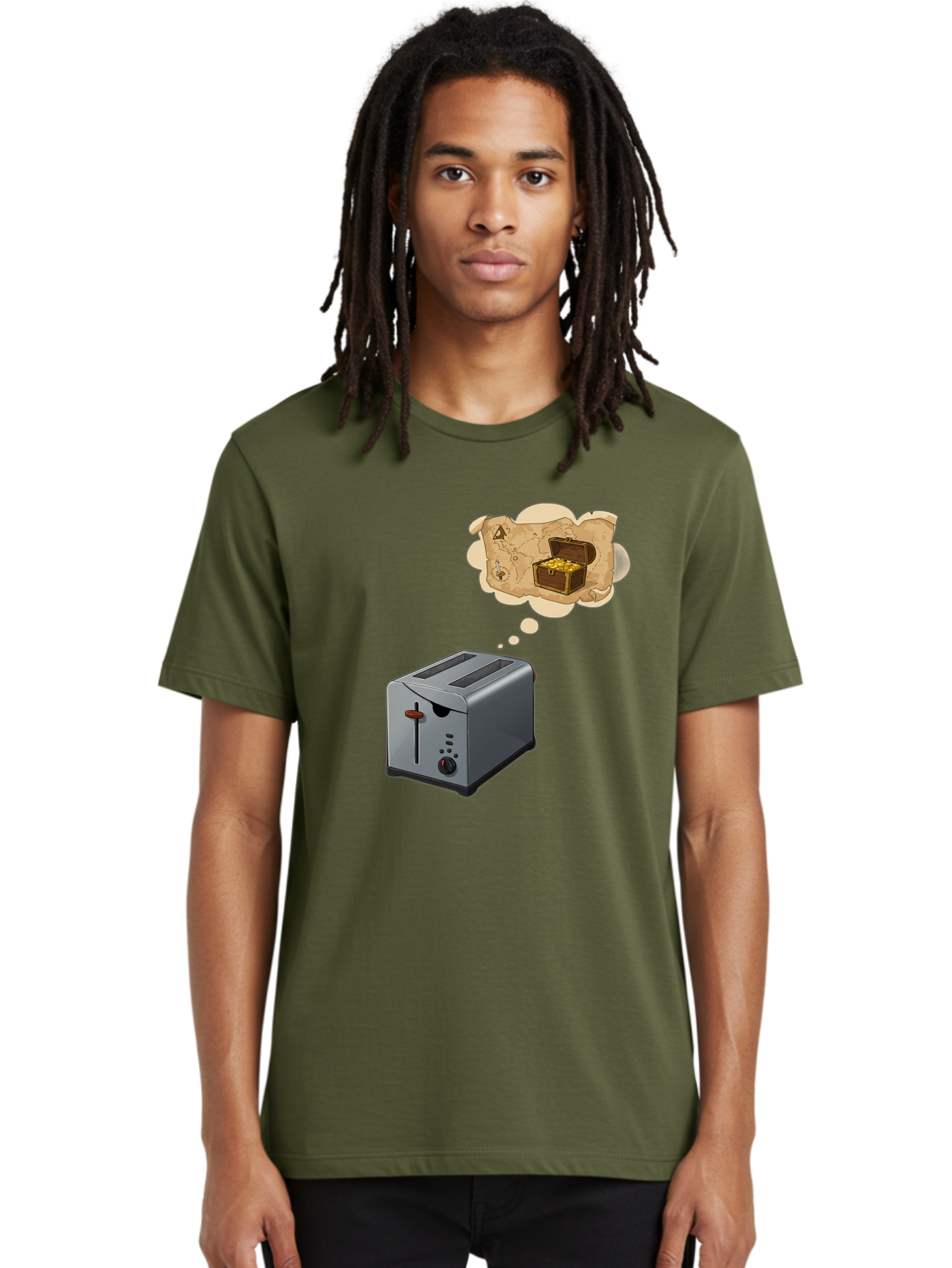 Treasure-Toaster Men'S Graphic Tee, 100% Cotton, Comfortable Casual Summer Wear, Machine Washable, Vintage Camera, Old Camera, Antique Camera, Black Camera, Classic Photography, Photography Equipment, Nostalgic Device, Film Camera, Camera Art Ban849