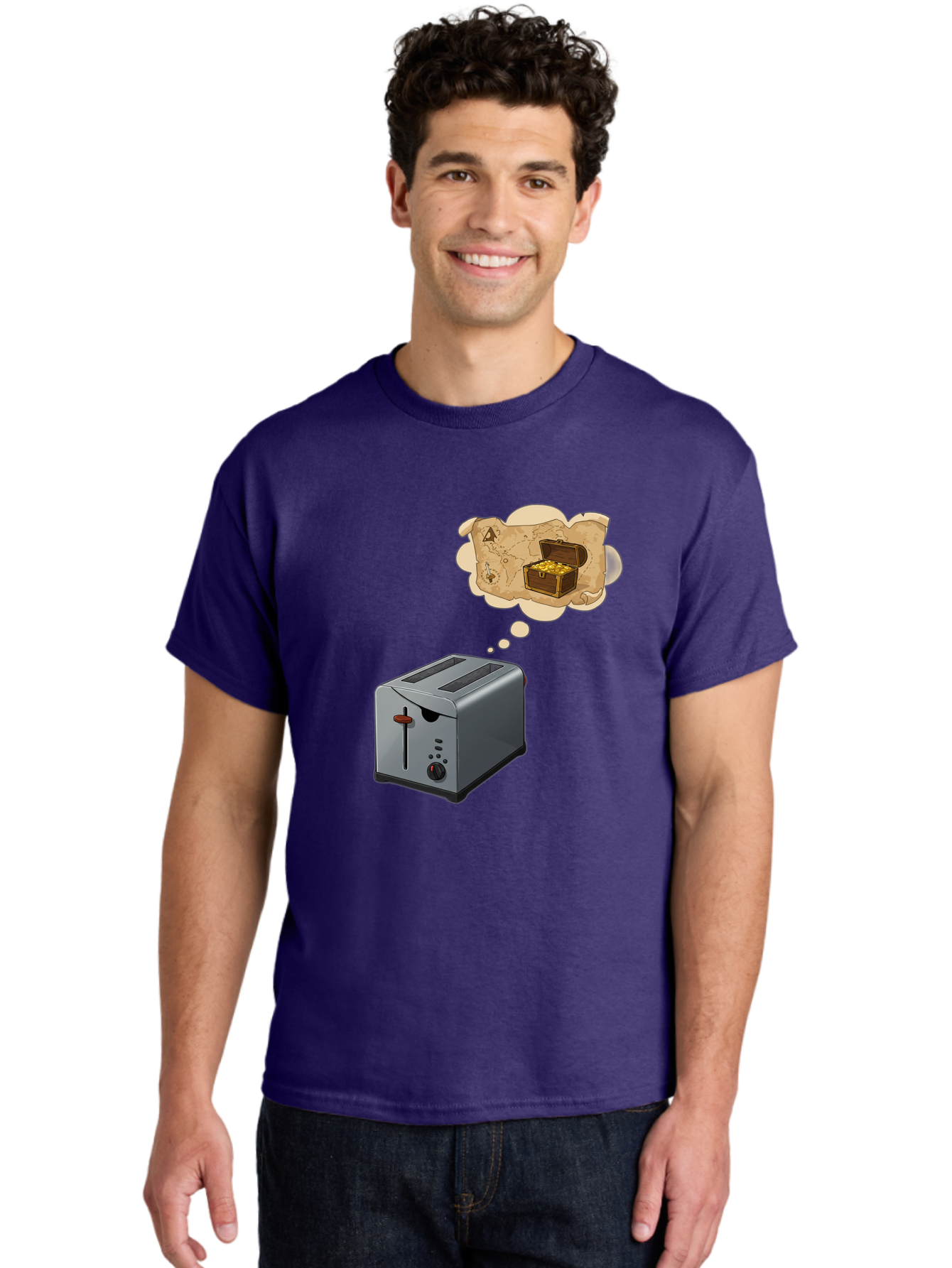 Treasure-Toaster Men'S Graphic Tee, 100% Cotton, Comfortable Casual Summer Wear, Machine Washable, Vintage Camera, Old Camera, Antique Camera, Black Camera, Classic Photography, Photography Equipment, Nostalgic Device, Film Camera, Camera Art Ban849