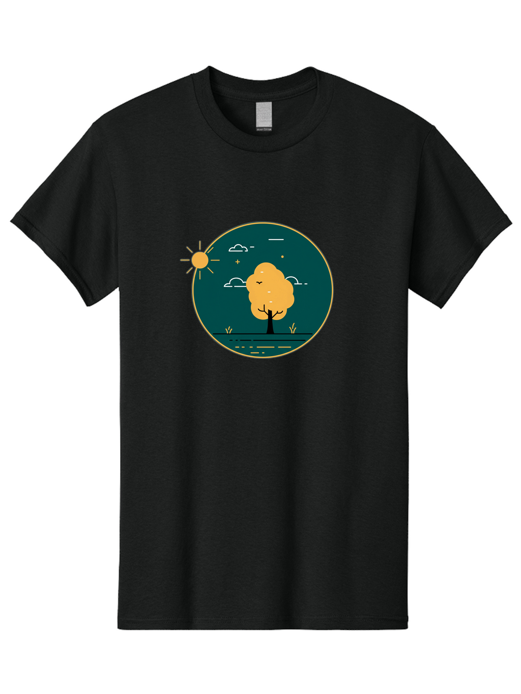 Tree-By-The-Water Men'S Graphic Tee, 100% Cotton, Comfortable Casual Summer Wear, Machine Washable, Vintage Camera, Old Camera, Antique Camera, Black Camera, Classic Photography, Photography Equipment, Nostalgic Device, Film Camera, Camera Art Ban850