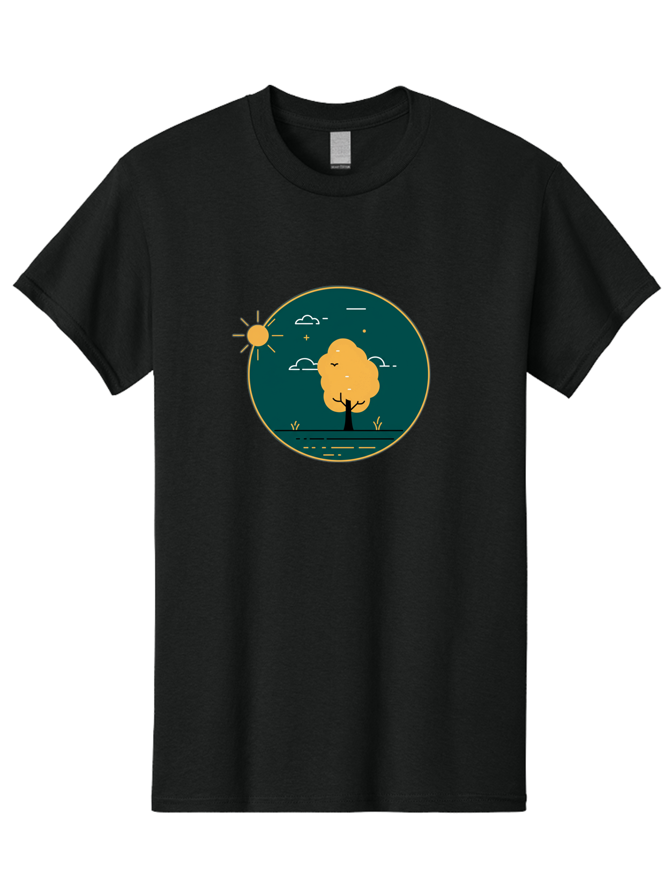Tree-By-The-Water Men'S Graphic Tee, 100% Cotton, Comfortable Casual Summer Wear, Machine Washable, Vintage Camera, Old Camera, Antique Camera, Black Camera, Classic Photography, Photography Equipment, Nostalgic Device, Film Camera, Camera Art Ban850