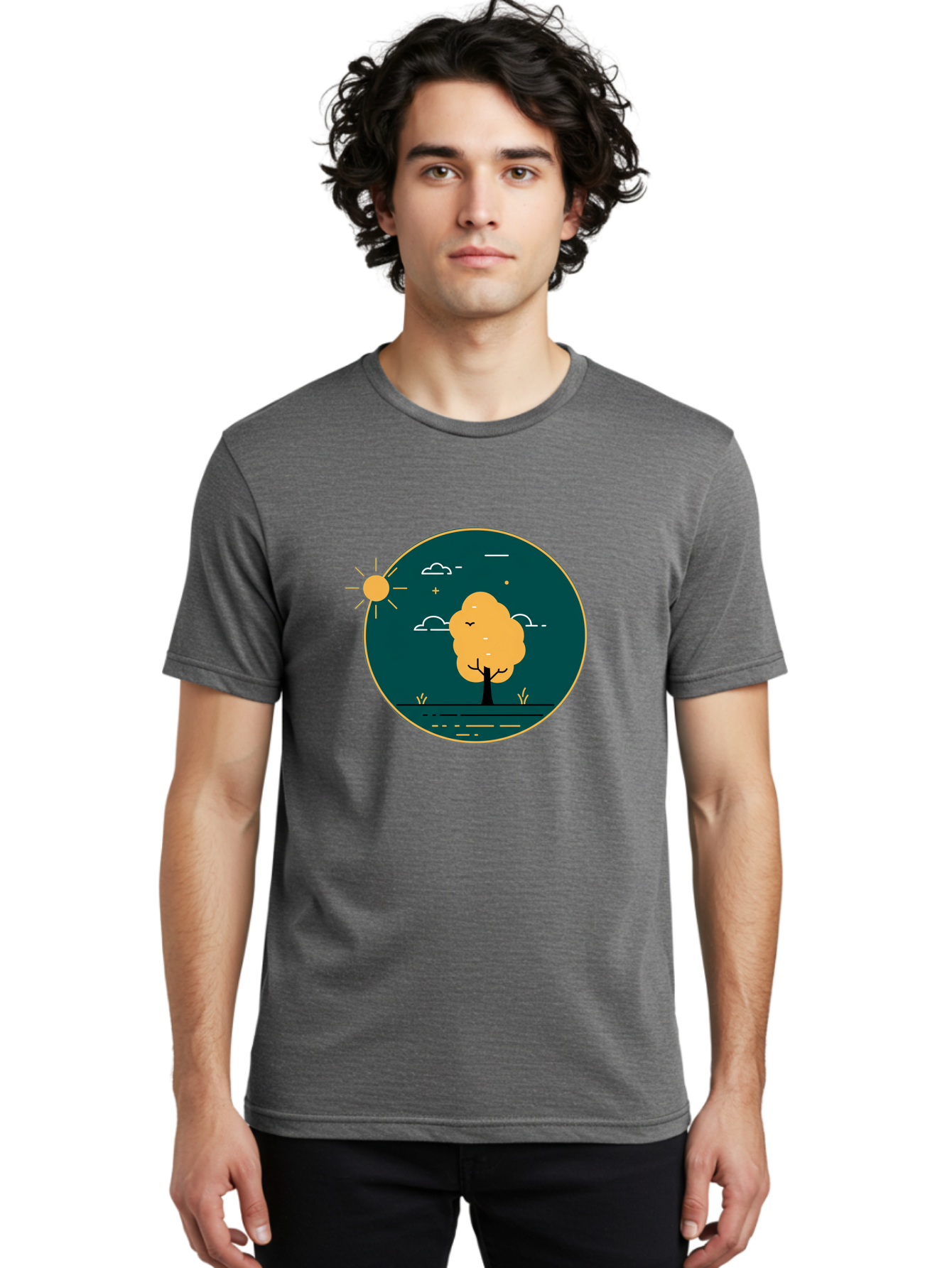 Tree-By-The-Water Men'S Graphic Tee, 100% Cotton, Comfortable Casual Summer Wear, Machine Washable, Vintage Camera, Old Camera, Antique Camera, Black Camera, Classic Photography, Photography Equipment, Nostalgic Device, Film Camera, Camera Art Ban850