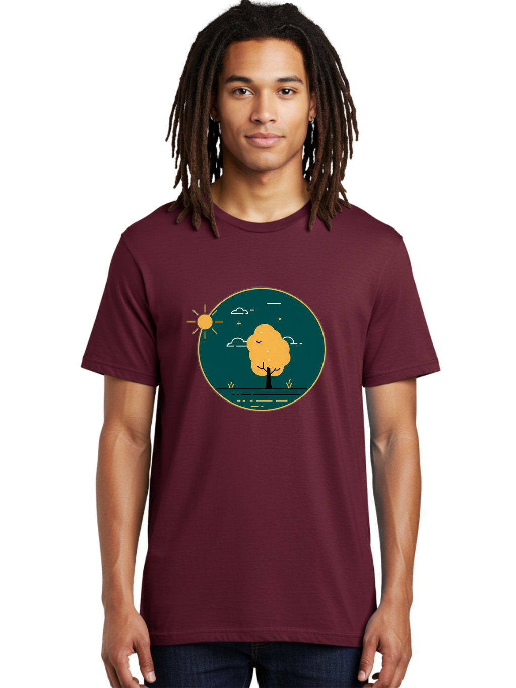 Tree-By-The-Water Men'S Graphic Tee, 100% Cotton, Comfortable Casual Summer Wear, Machine Washable, Vintage Camera, Old Camera, Antique Camera, Black Camera, Classic Photography, Photography Equipment, Nostalgic Device, Film Camera, Camera Art Ban850
